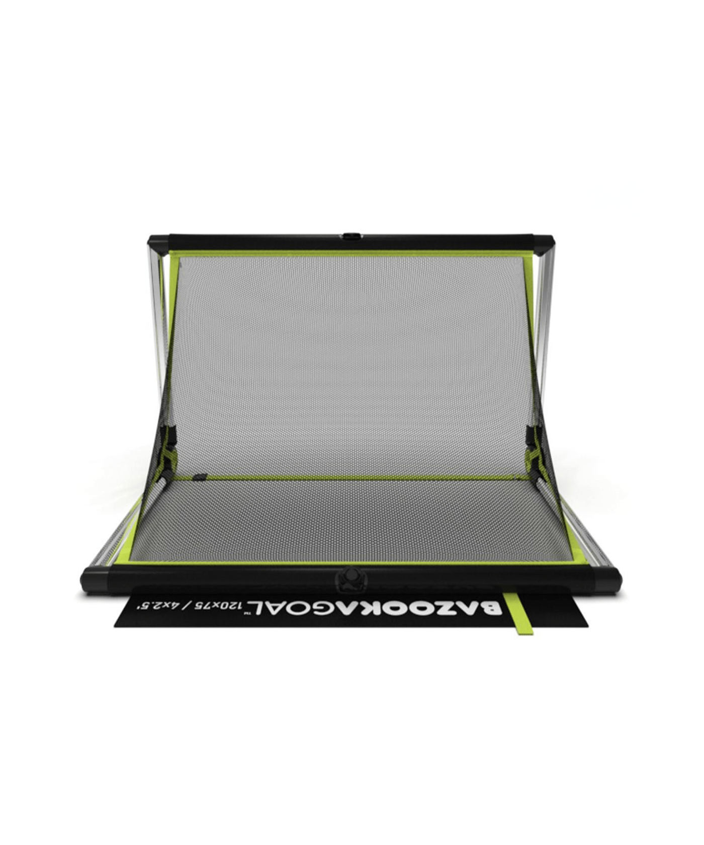 Bazookagoal ALUMINIUM Teleskoptor | 120x75 cm | Schwarz - schwarz