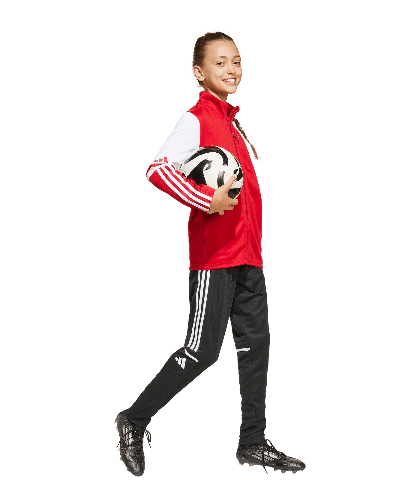 adidas Squadra 25 Trainingsjacke Kids Rot - rot