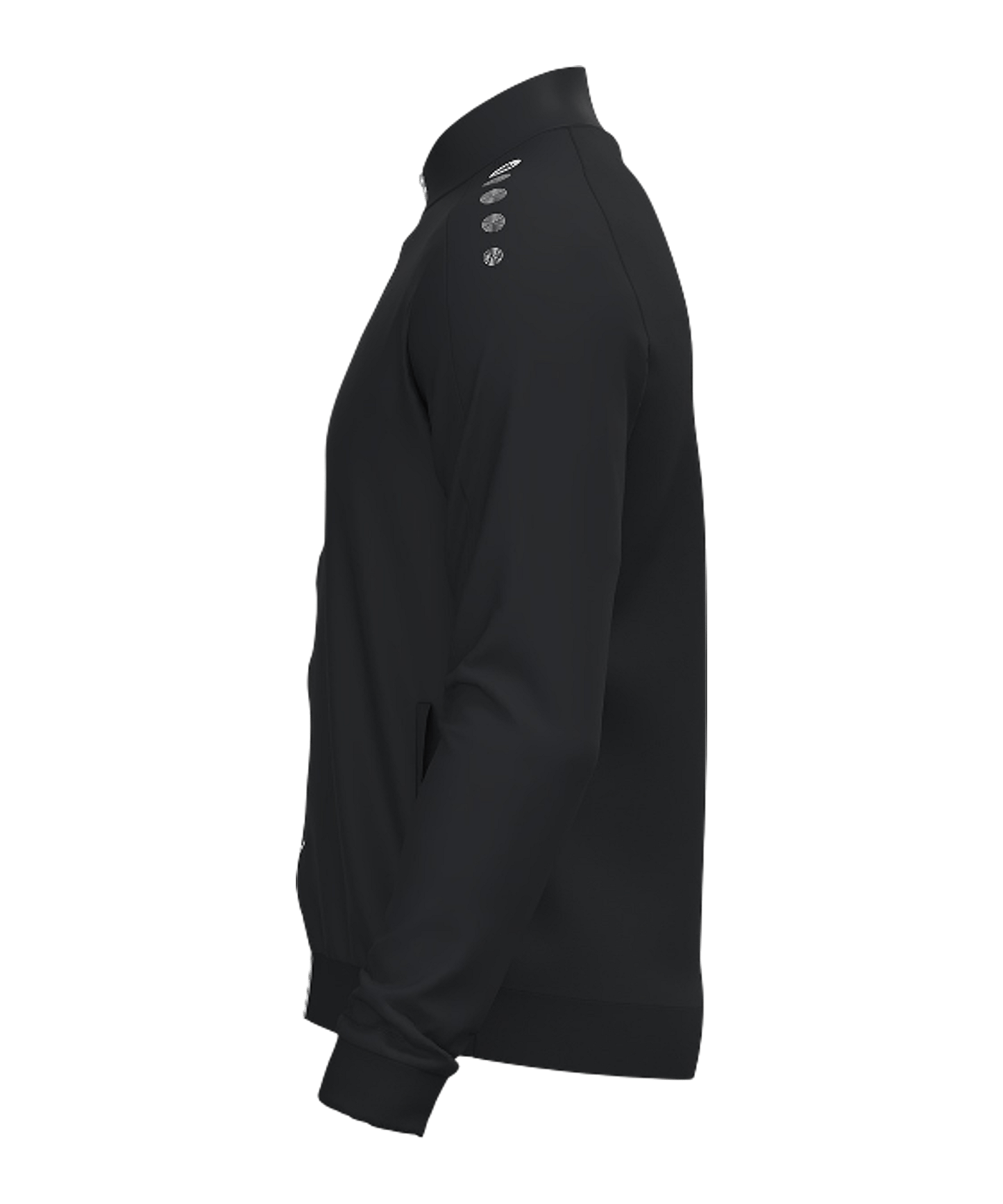 JAKO One Trainingsjacke Schwarz F800 - schwarz