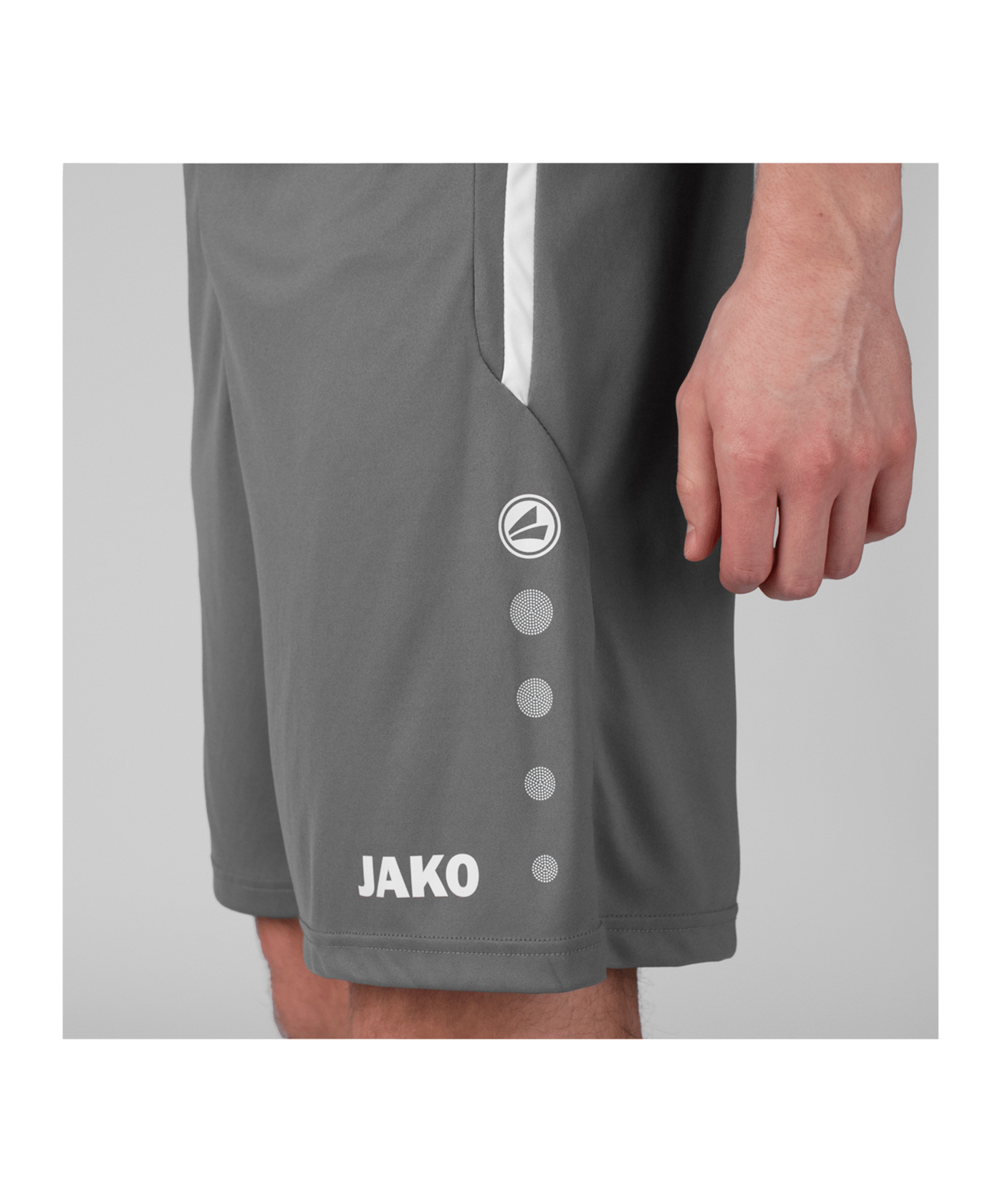 JAKO Allround Trainingsshort Grau F840 - grau
