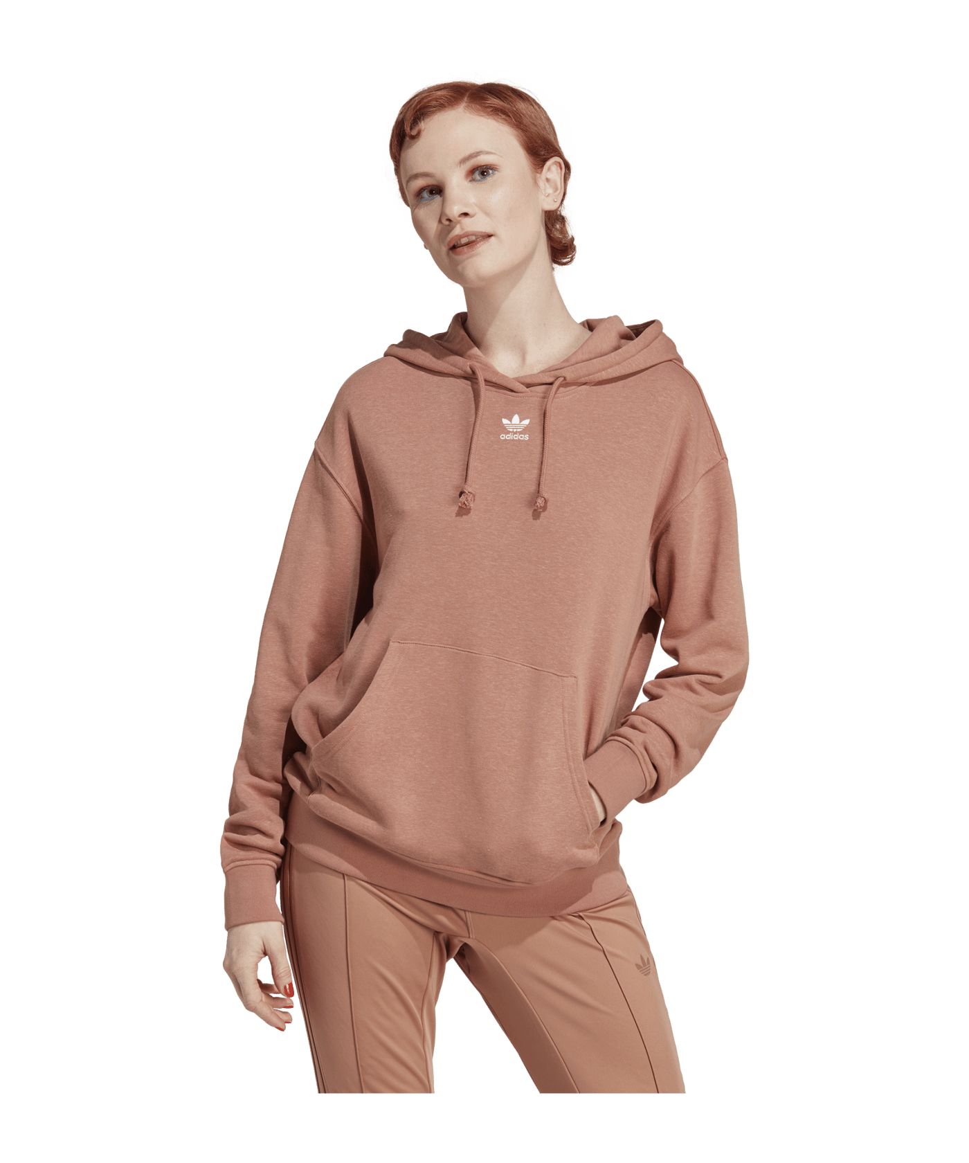 adidas Essentials Hoody Damen Beige - beige