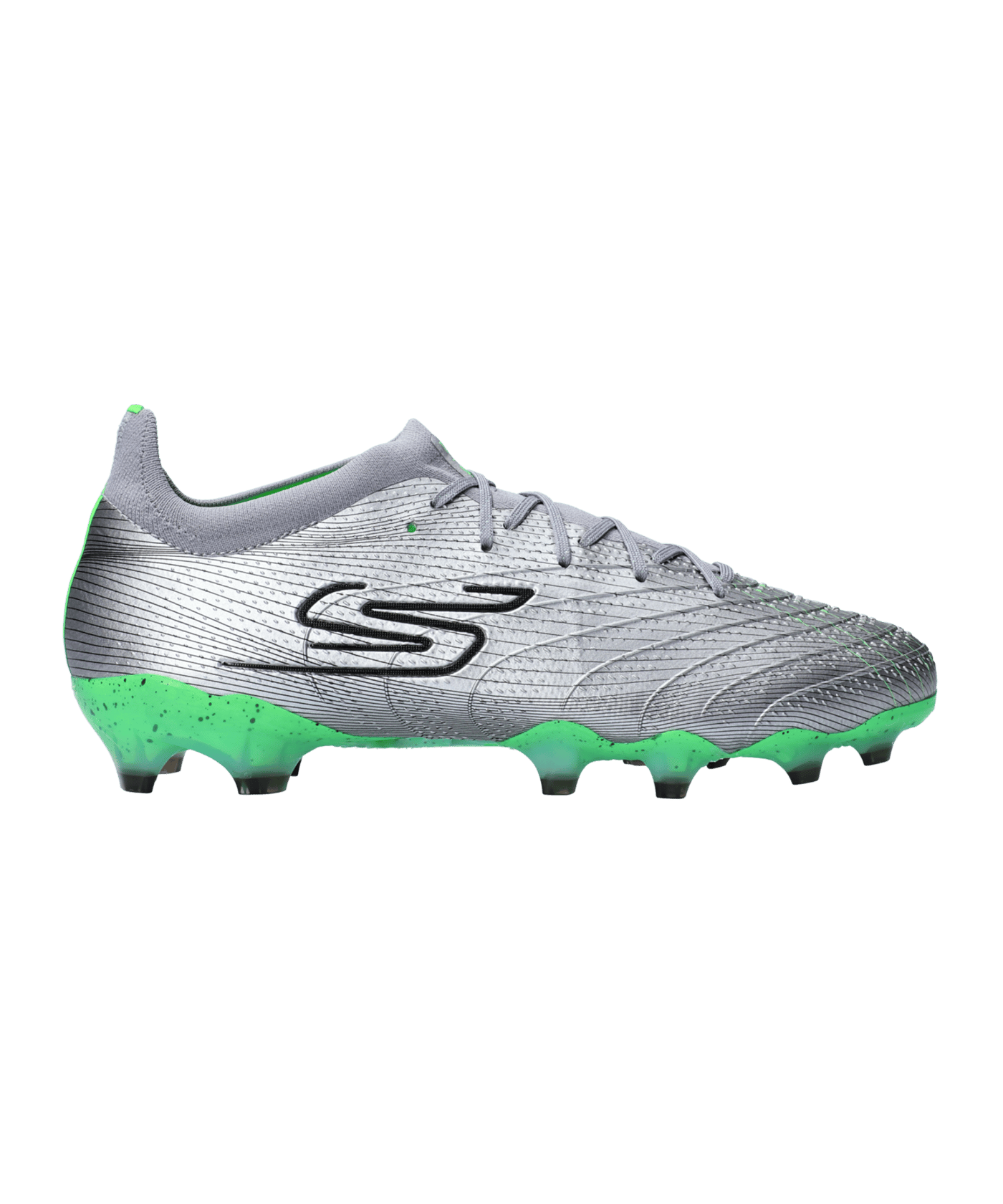 Skechers SKX 01 Low FG Laser-Comfort Silber FSLLM - silber