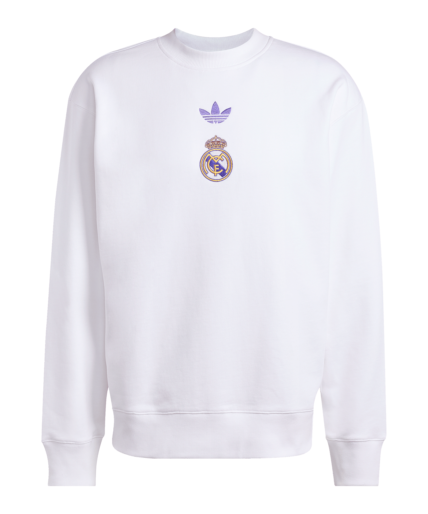adidas Real Madrid Lfstlr Sweatshirt Weiß - weiss