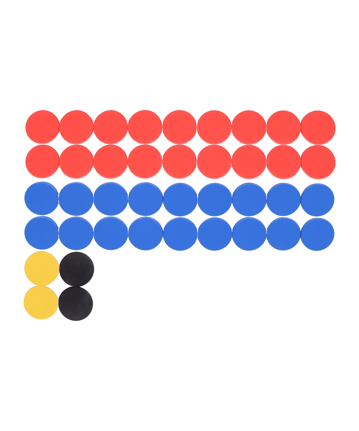 Cawila Premium Magnet Set 20mm Rot Blau - rot