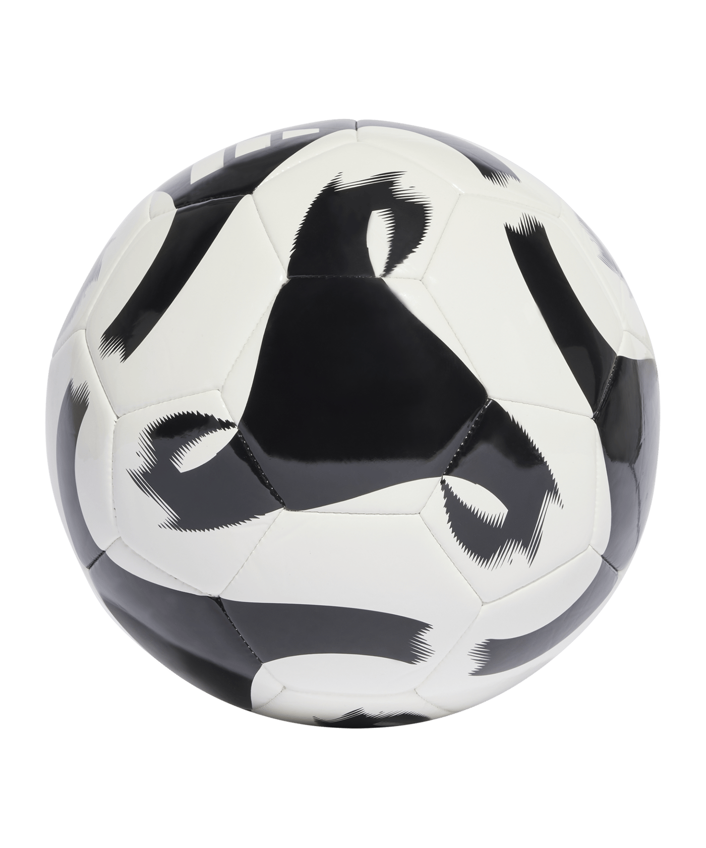 adidas Tiro Club Trainingsball Weiss Schwarz | - weiss