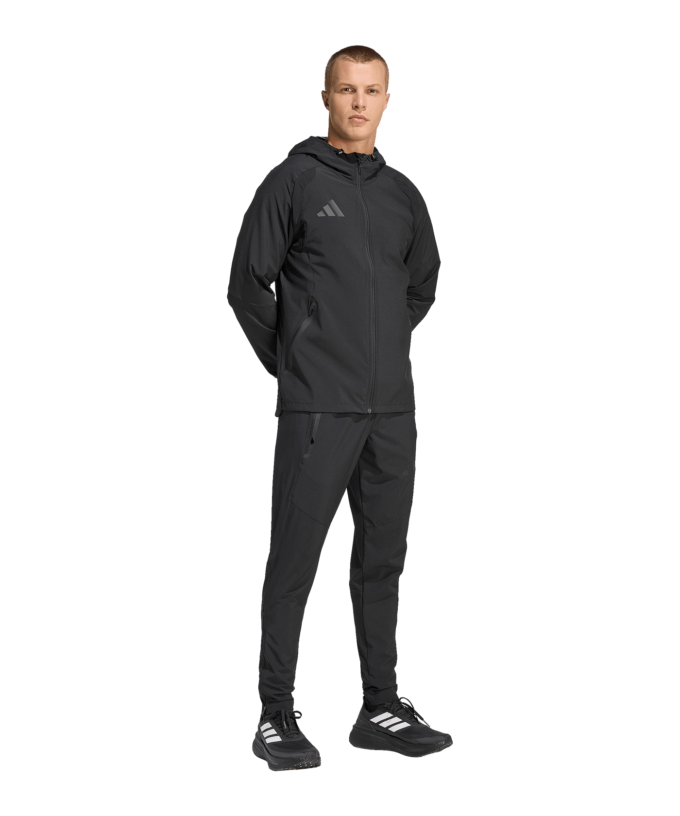 adidas Tiro Travel Woven Hose Schwarz - schwarz