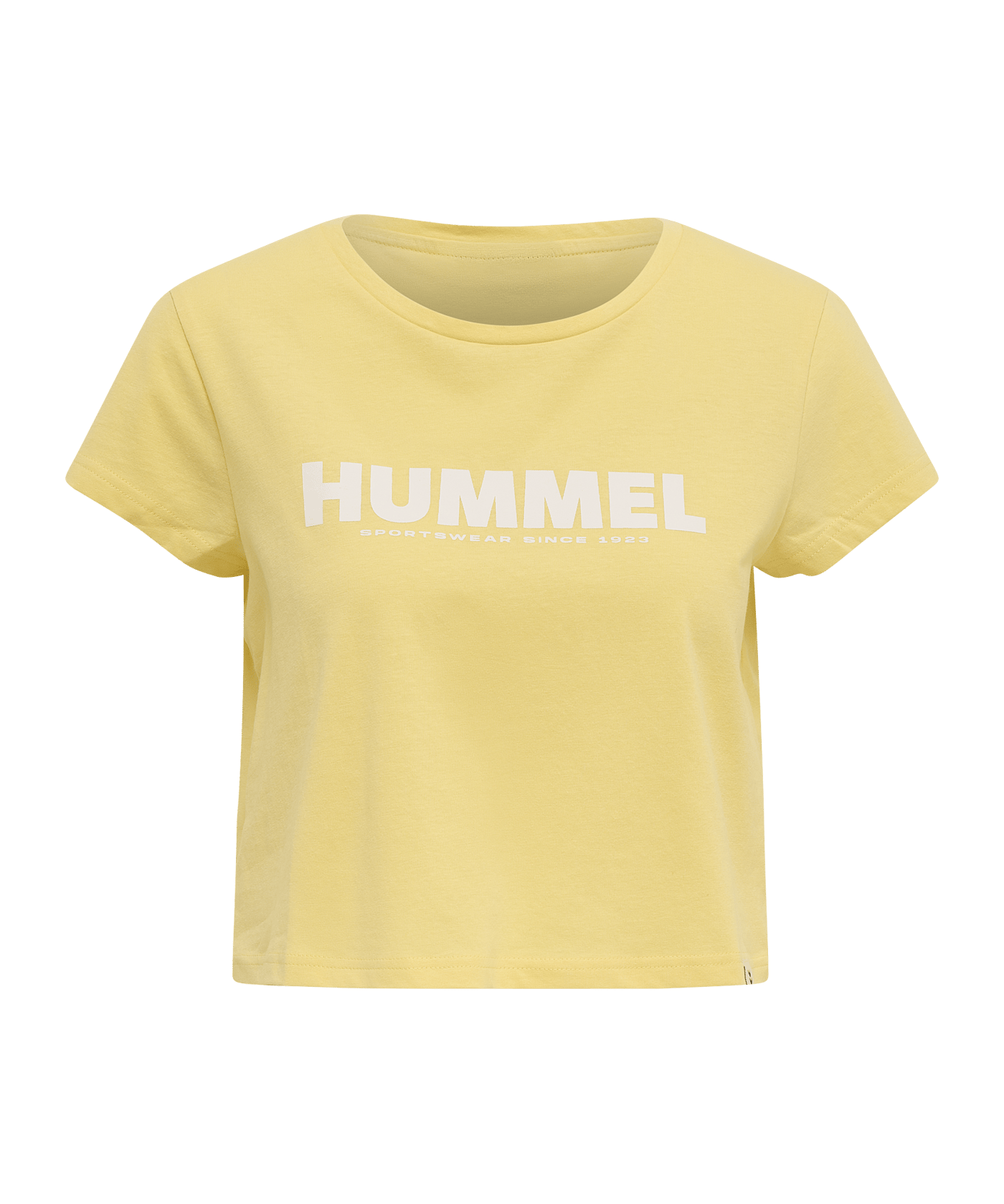 Hummel hmlLEGACY Cropped T-Shirt Damen Gelb F5081 - gelb