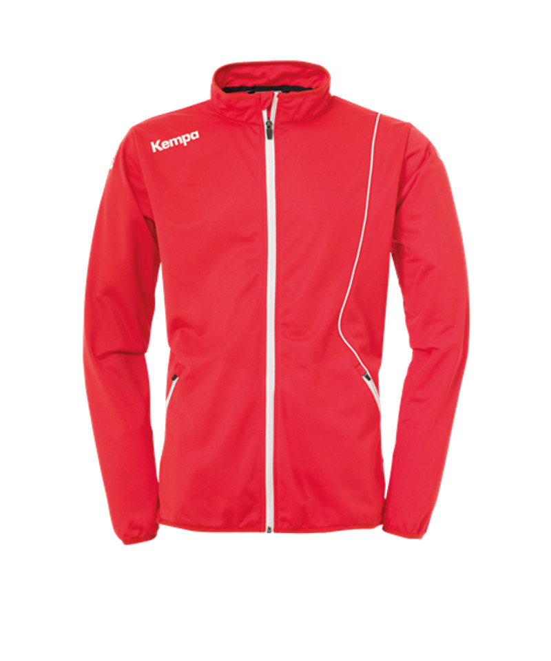Kempa Curve Classic Jacket Jacke Rot Weiss F02 - rot