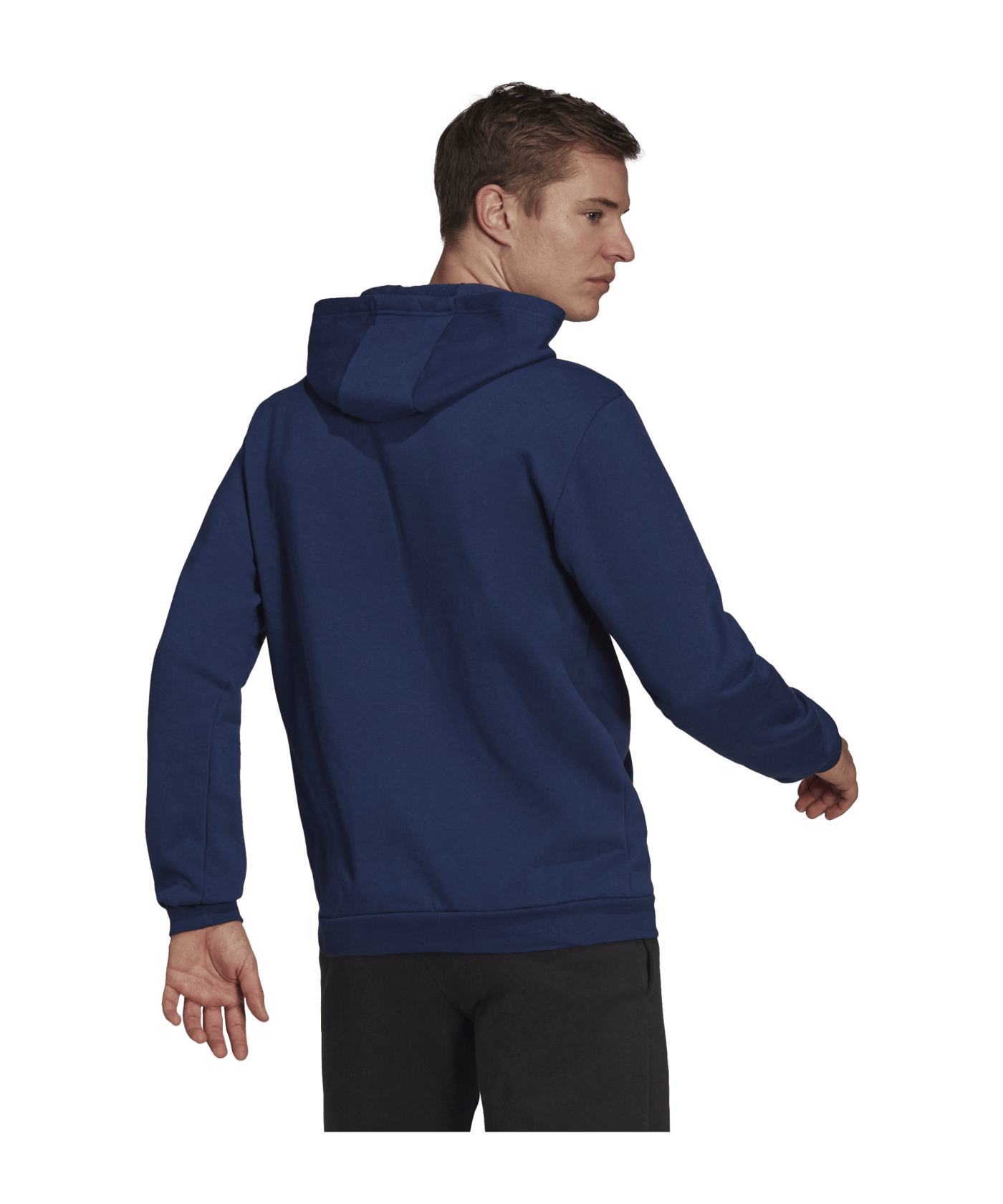 adidas Entrada 22 Hoody | Dunkelblau - blau