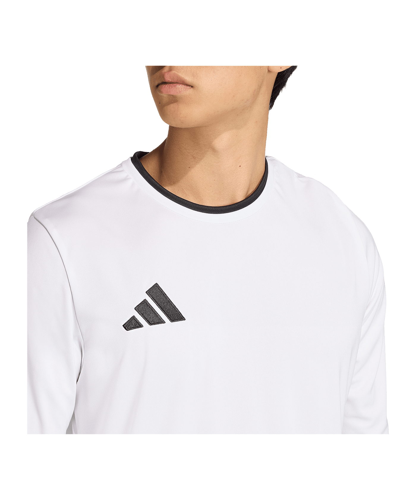 adidas Entrada 26 Trikot Langarm Weiß - weiss
