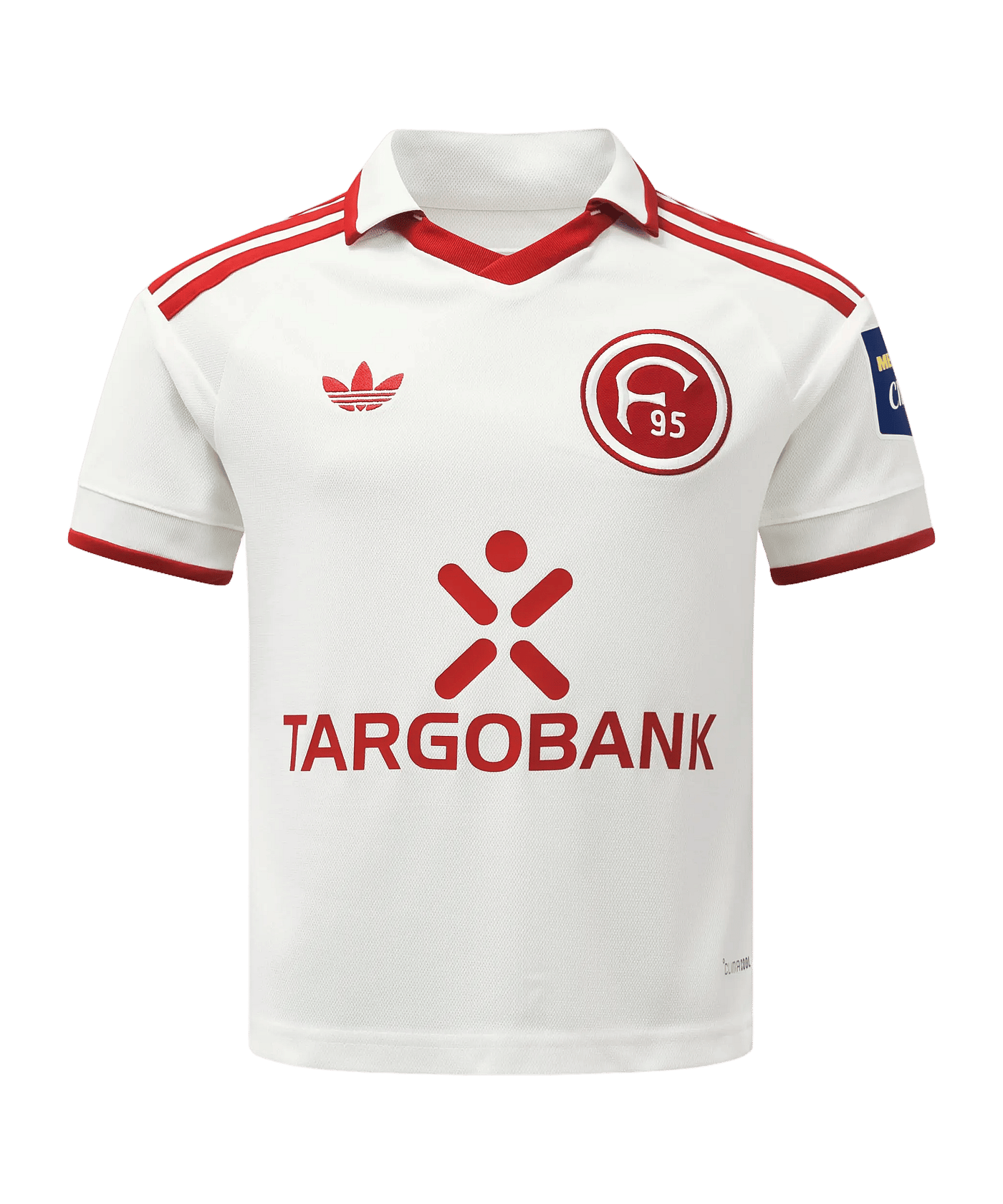 adidas Fortuna Düsseldorf Trikot Away 2026/2027 Kids Weiß - weiss
