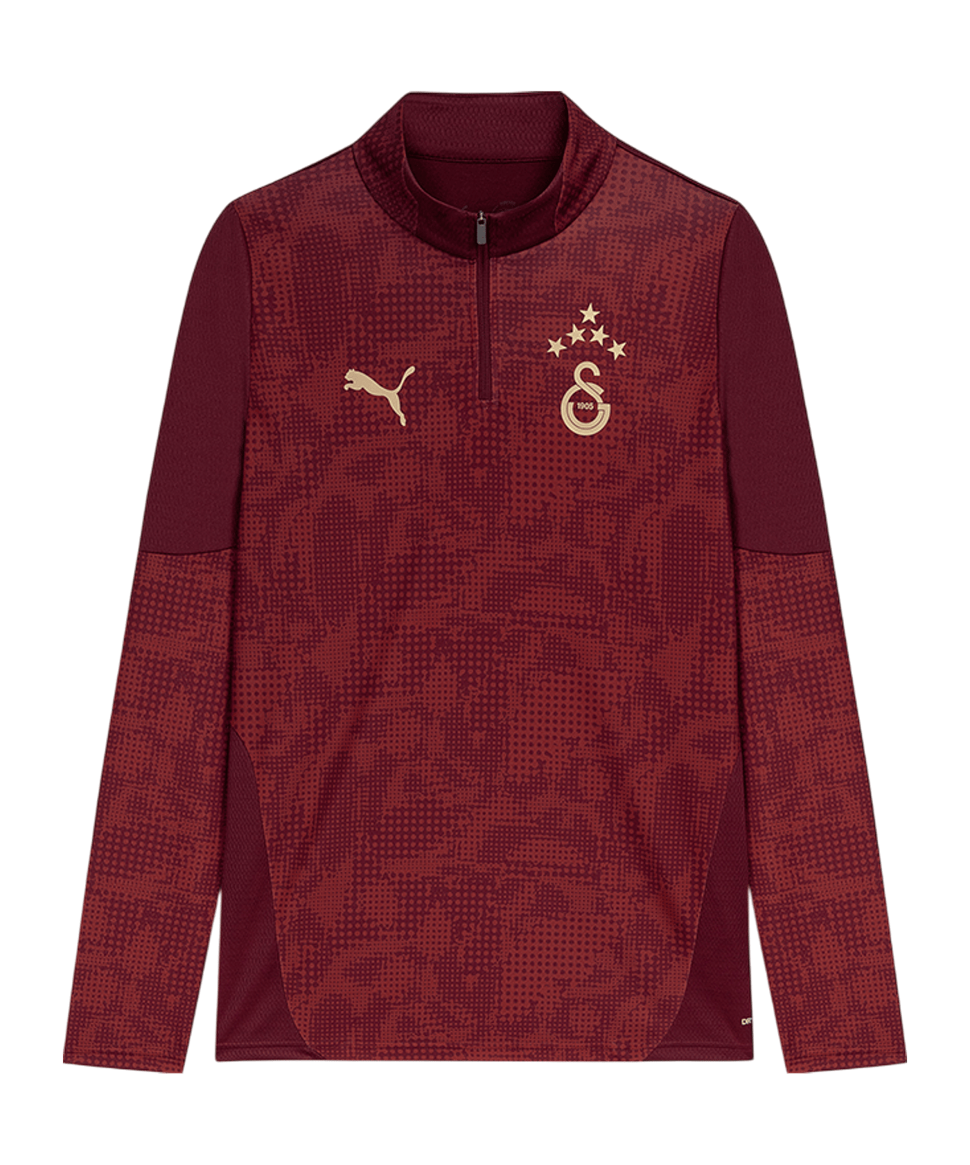 PUMA Galatasaray Istanbul Training 1/4 Zip Sweatshirt Rot F03 - rot