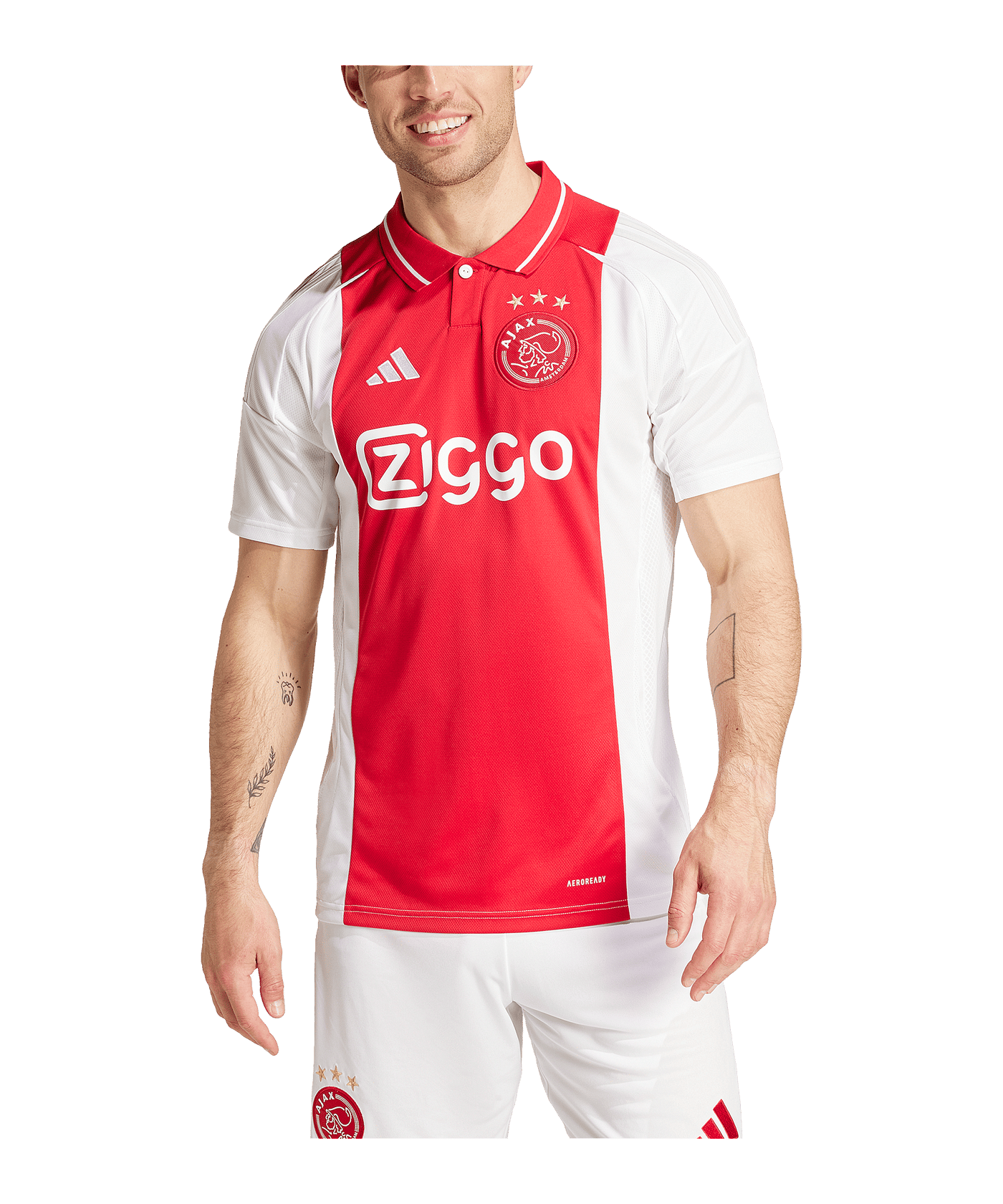 adidas Ajax Amsterdam Trikot Home 2024/2025 Weiss - weiss