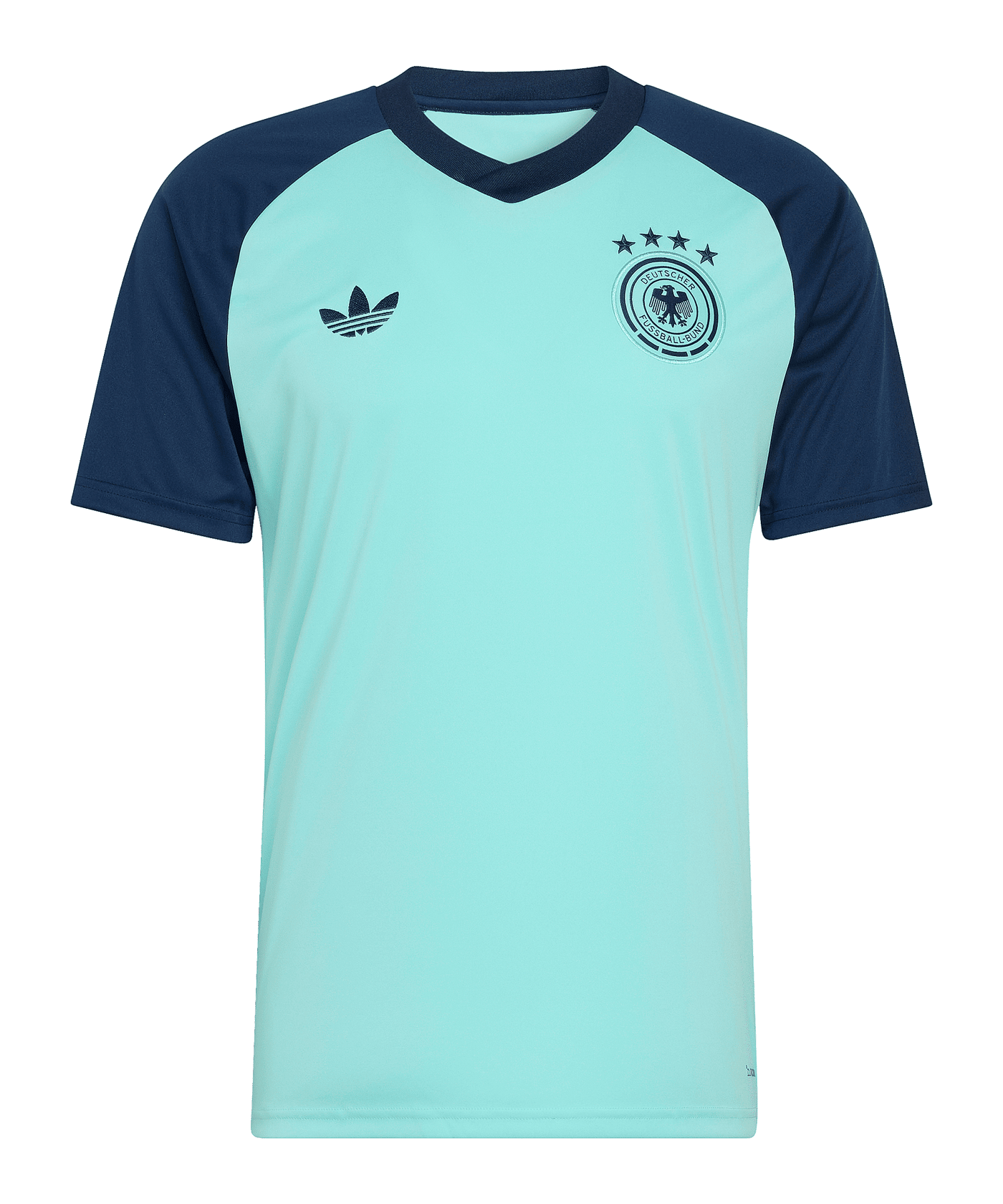 adidas DFB Deutschland Prematch Trikot Away WM 2026 Türkis - tuerkis