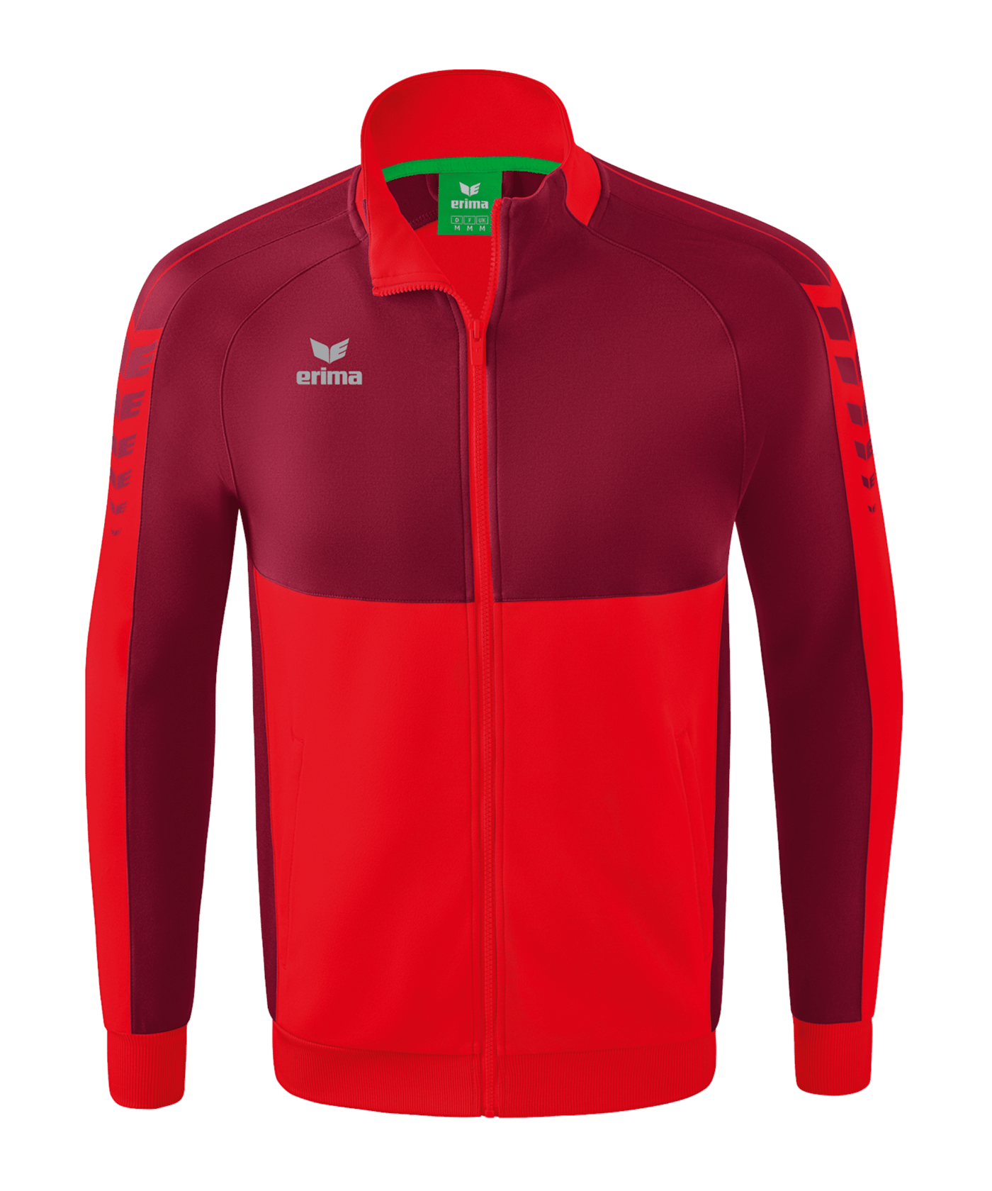Erima Six Wings Trainingsjacke Rot - rot