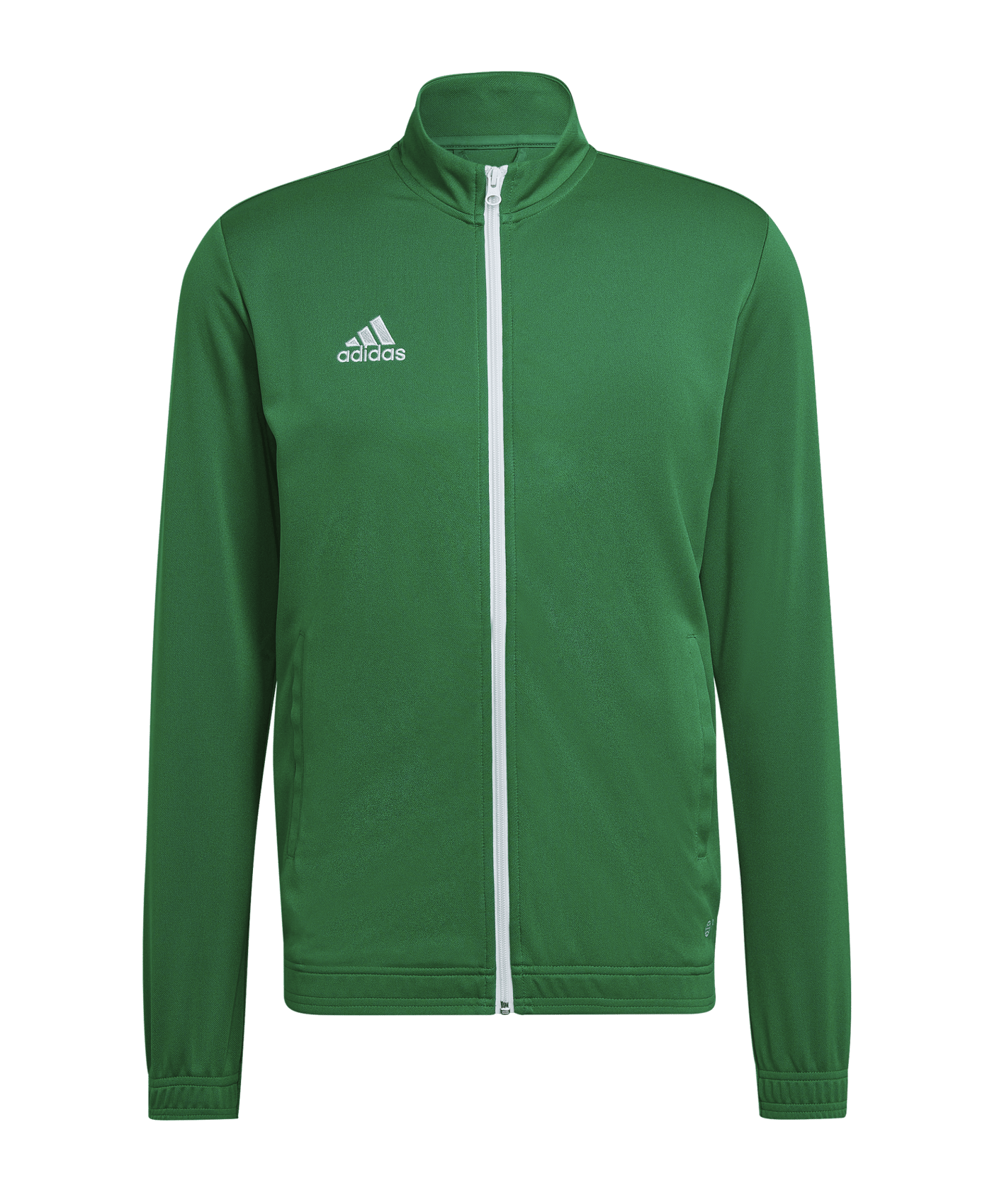 adidas Entrada 22 TK Trainingsjacke Grün Weiss | - gruen