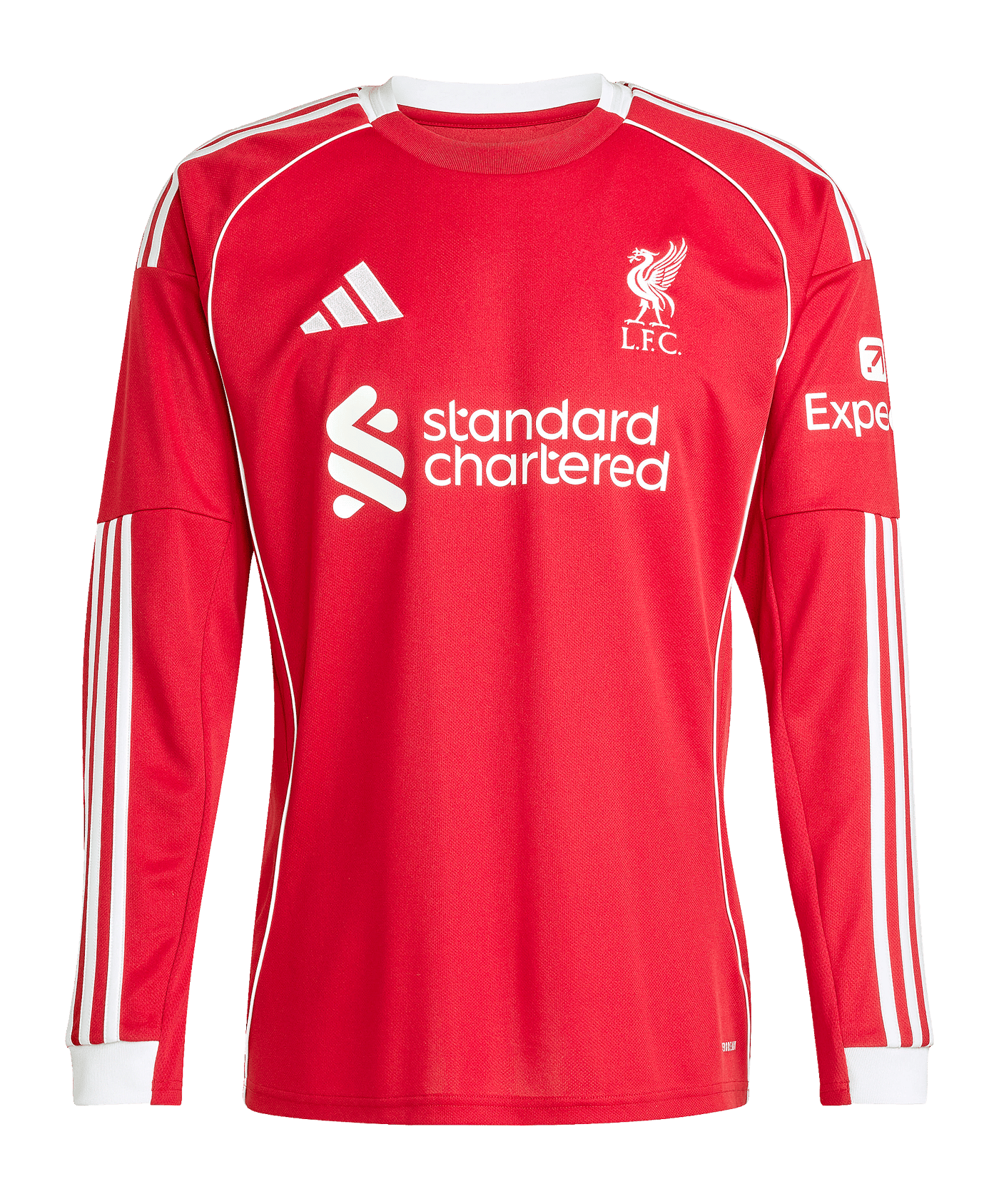 adidas FC Liverpool Trikot langarm Home 2025/2026 Rot - rot