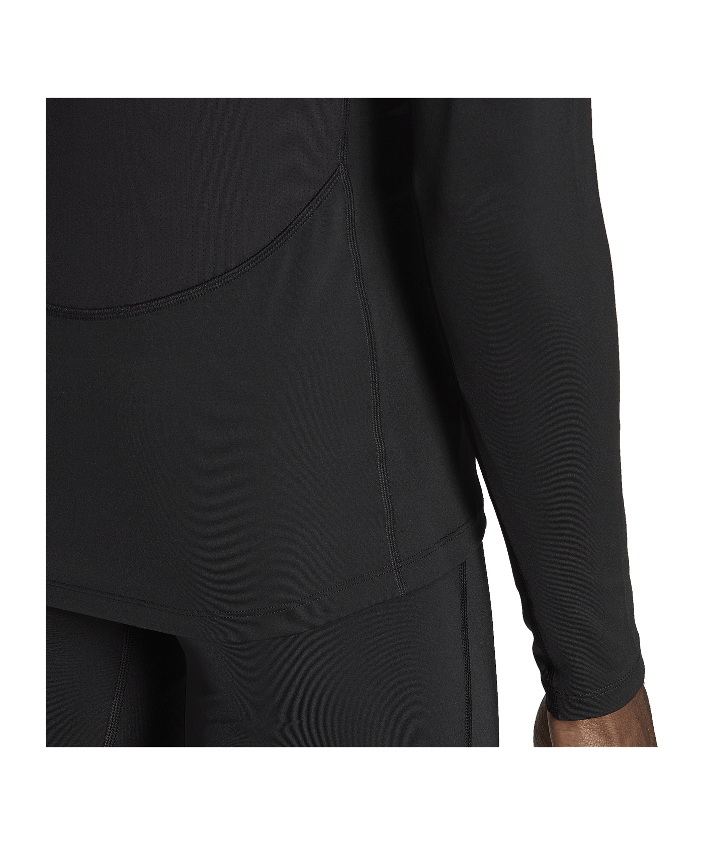 adidas Techfit Aeroready Sweatshirt Schwarz - schwarz
