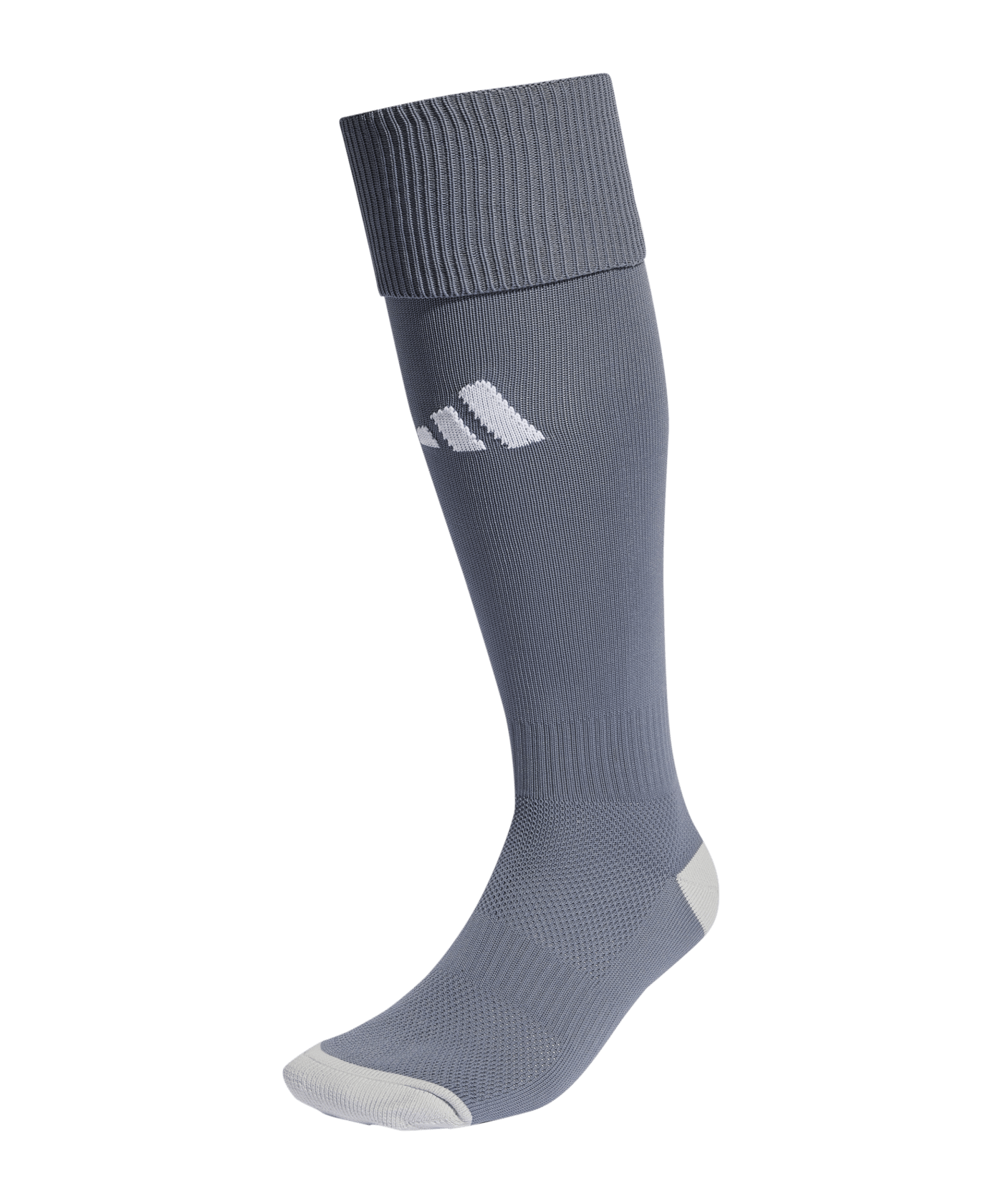 adidas Milano 23 Strumpfstutzen Grau Weiss Grau - grau
