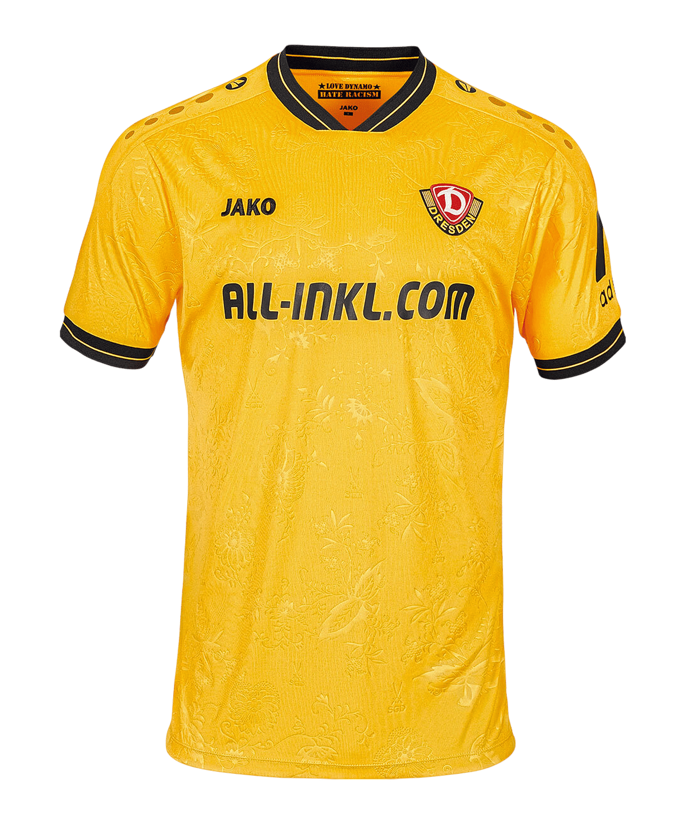 JAKO Dynamo Dresden Trikot Home 2025/2026 Gelb F307 - gelb