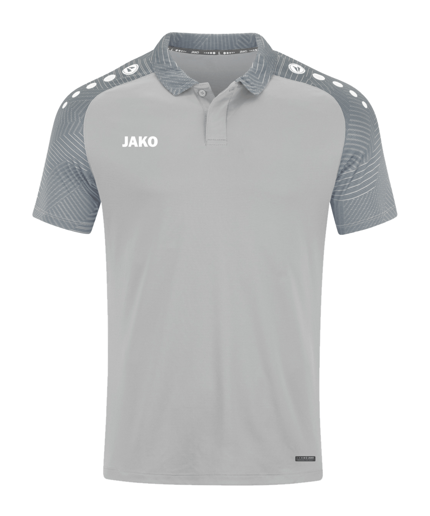 JAKO Performance Poloshirt Grau Grau F845 - grau