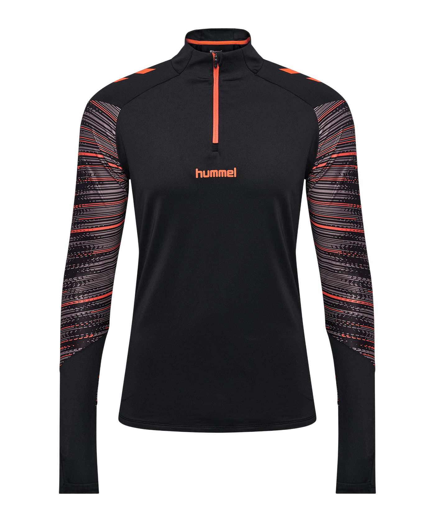 Hummel Blaze Pro Training Half Zip Sweatshirt Schwarz F2442 - schwarz