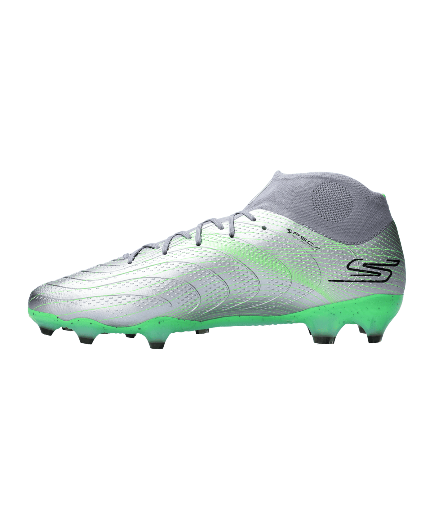 Skechers SKX 01 High FG Laser-Comfort Silber FSLLM - silber
