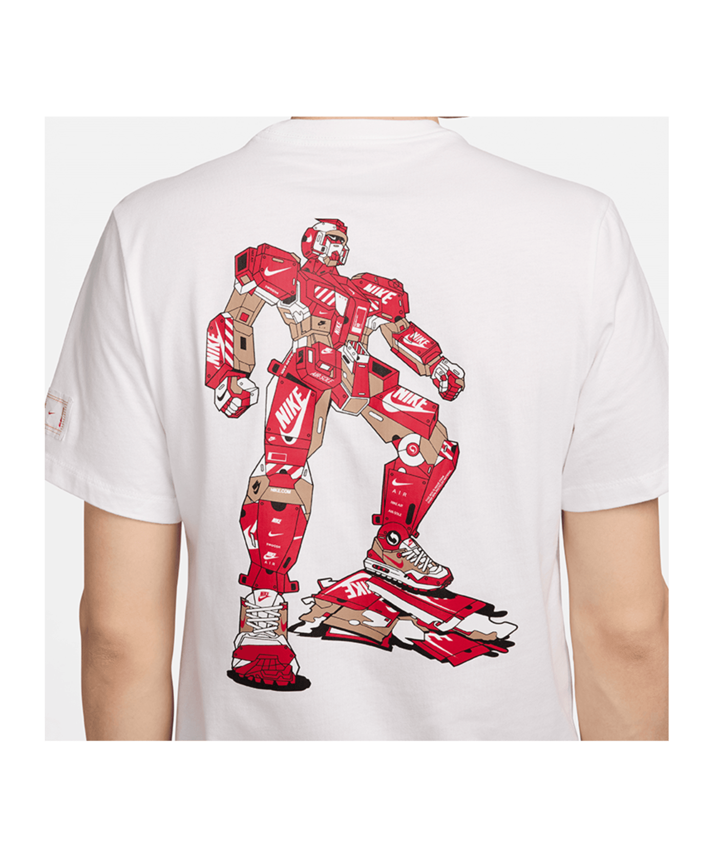 Nike NSW Air Figure T-Shirt Weiss F100 - weiss