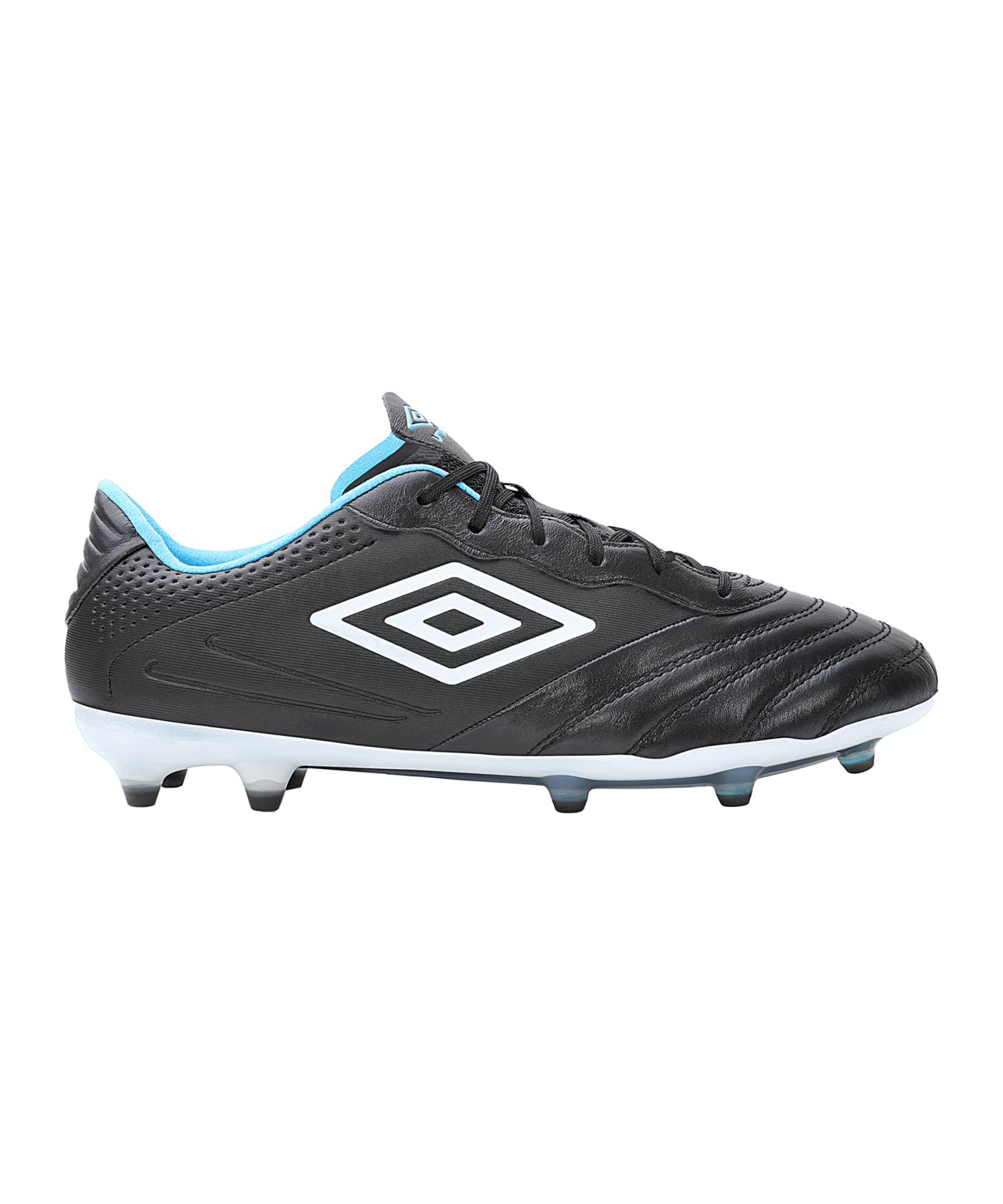 Umbro Tocco III Pro FG Schwarz Weiss Blau FLMN - schwarz