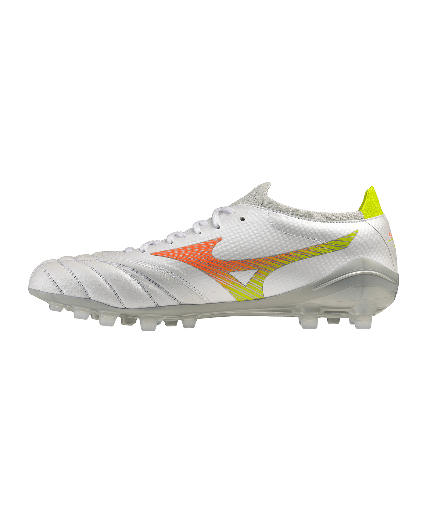 Mizuno Morelia Neo V Beta Elite AG Prism Weiß F54 | - weiss