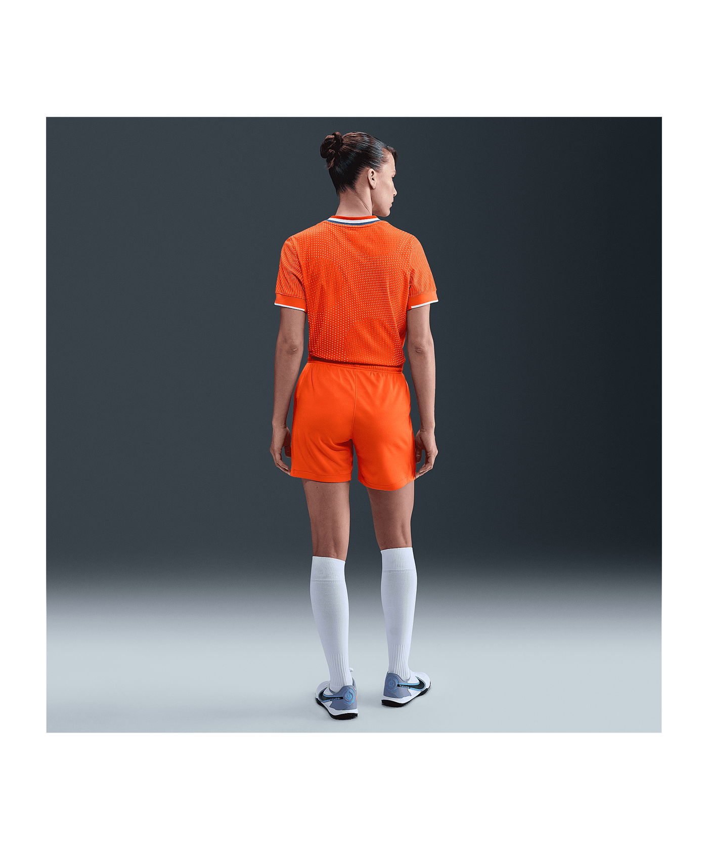 Nike Niederlande Short Home 2025 Damen Orange F819 - orange