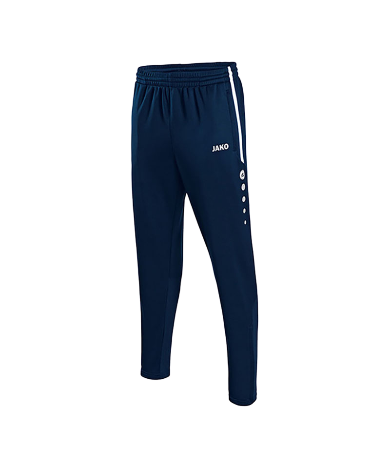JAKO Active Trainingshose Kids Blau Weiss F09 - blau