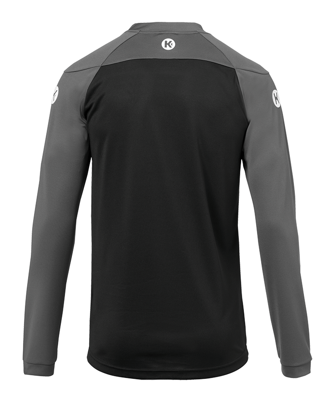 Kempa Prime Shirt langarm Schwarz Grau F01 - schwarz