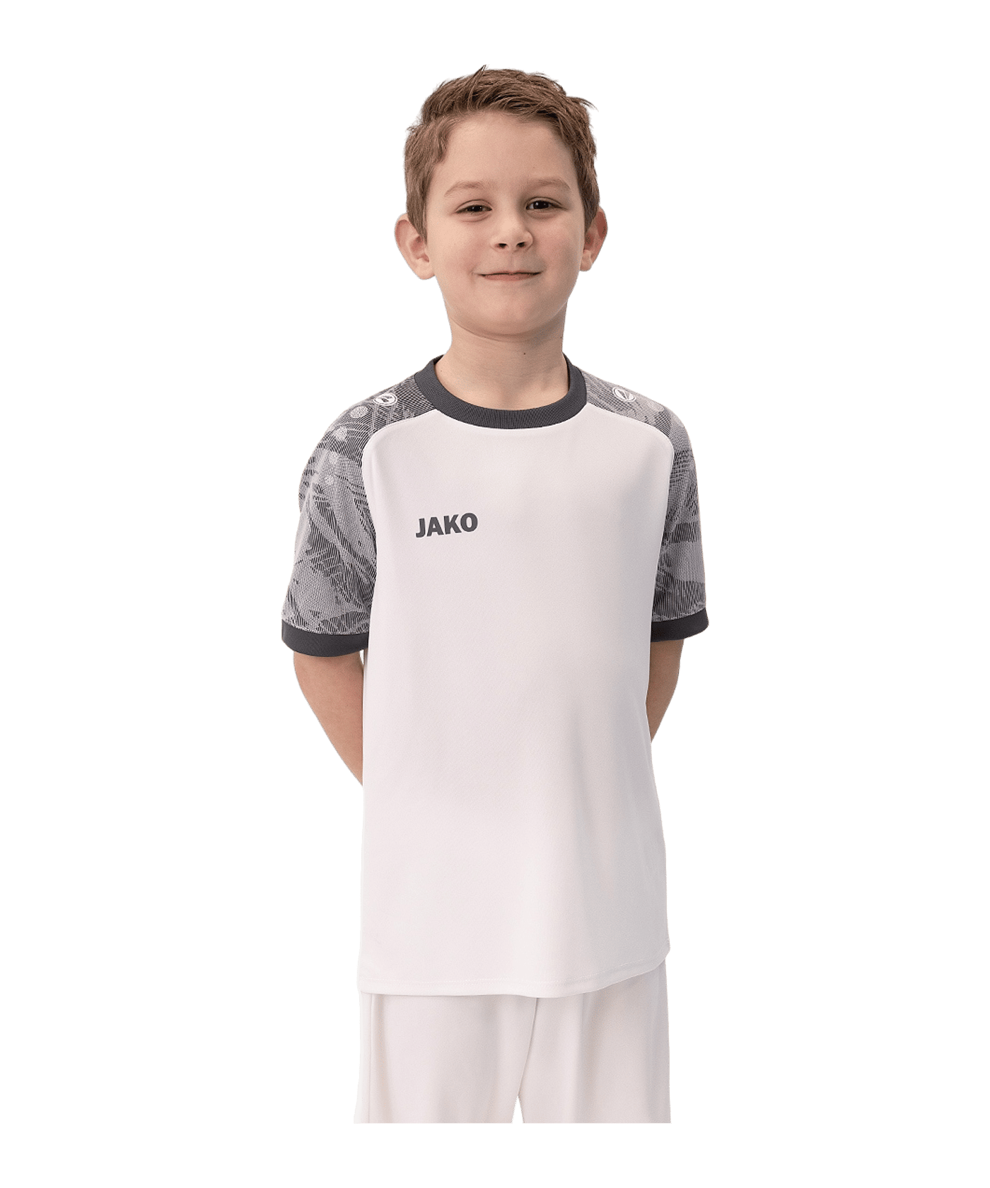 JAKO Iconic Trikot Kids Weiss F016 | - weiss