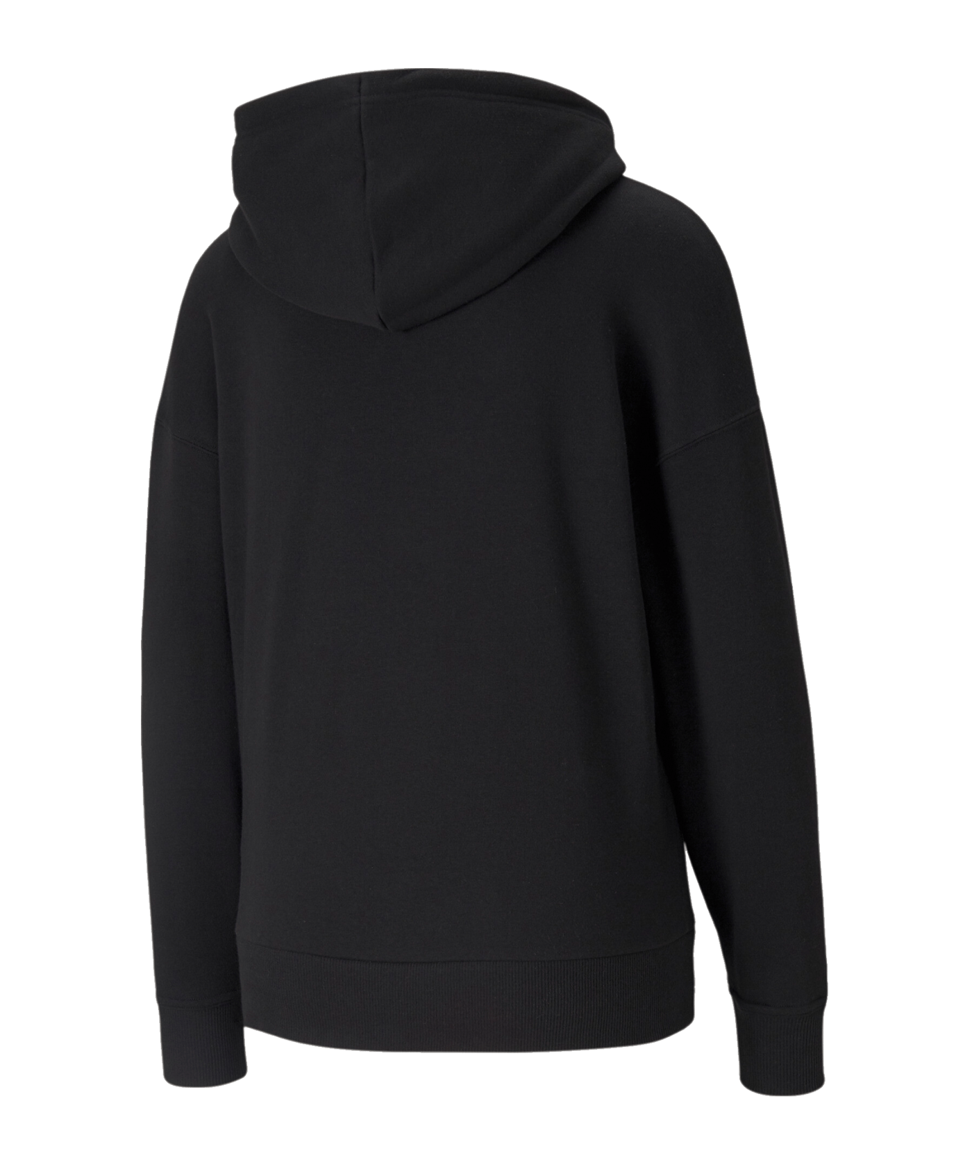 PUMA Classics Logo Hoody Damen Schwarz F01 - schwarz