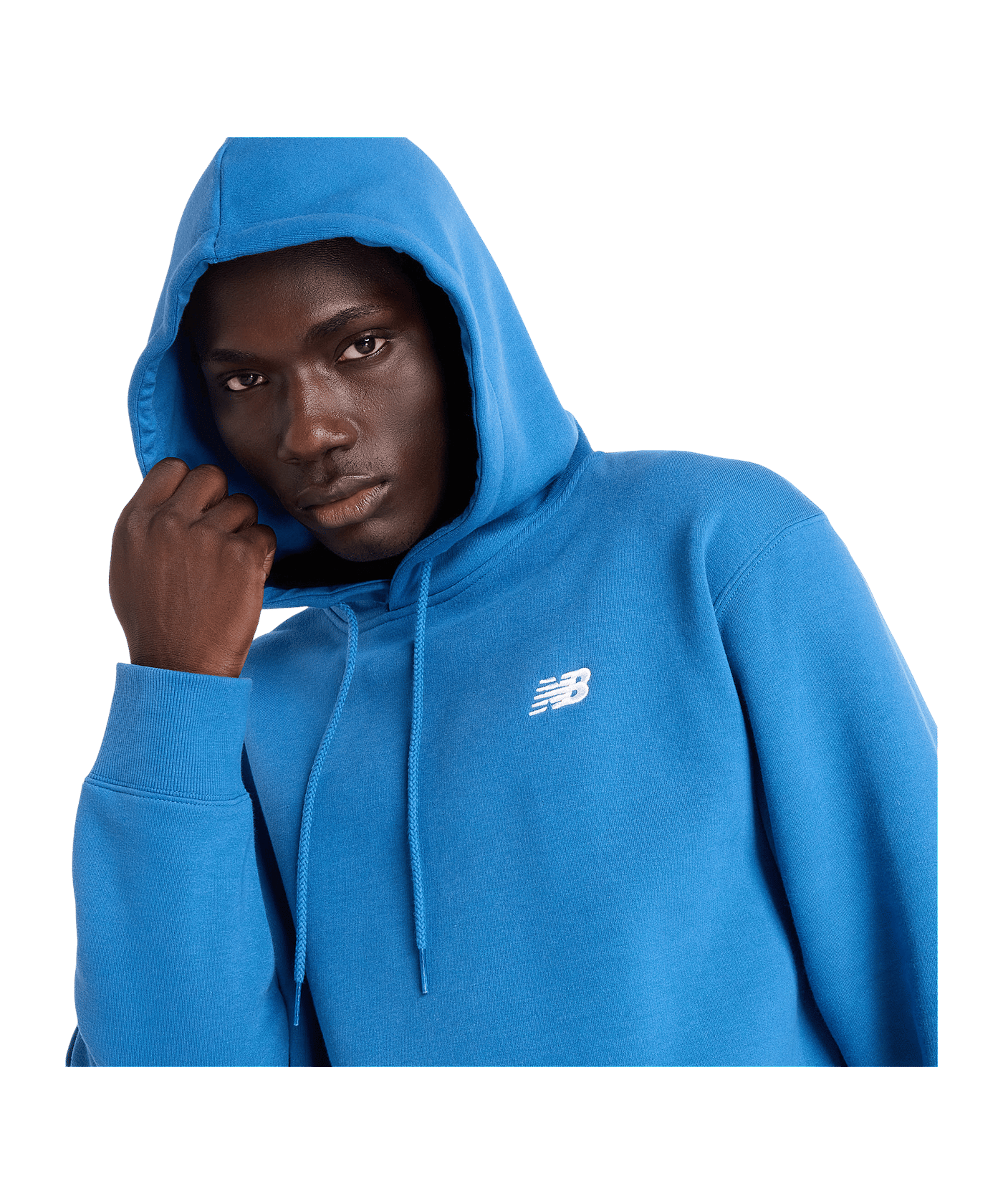 New Balance Sport Essentials Fleece Hoody Blau FBEU - blau