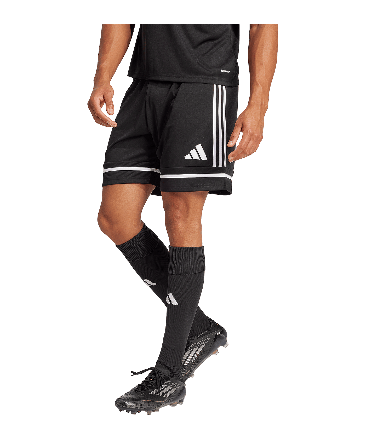 adidas Squadra 25 Short Schwarz/Weiß | - schwarz