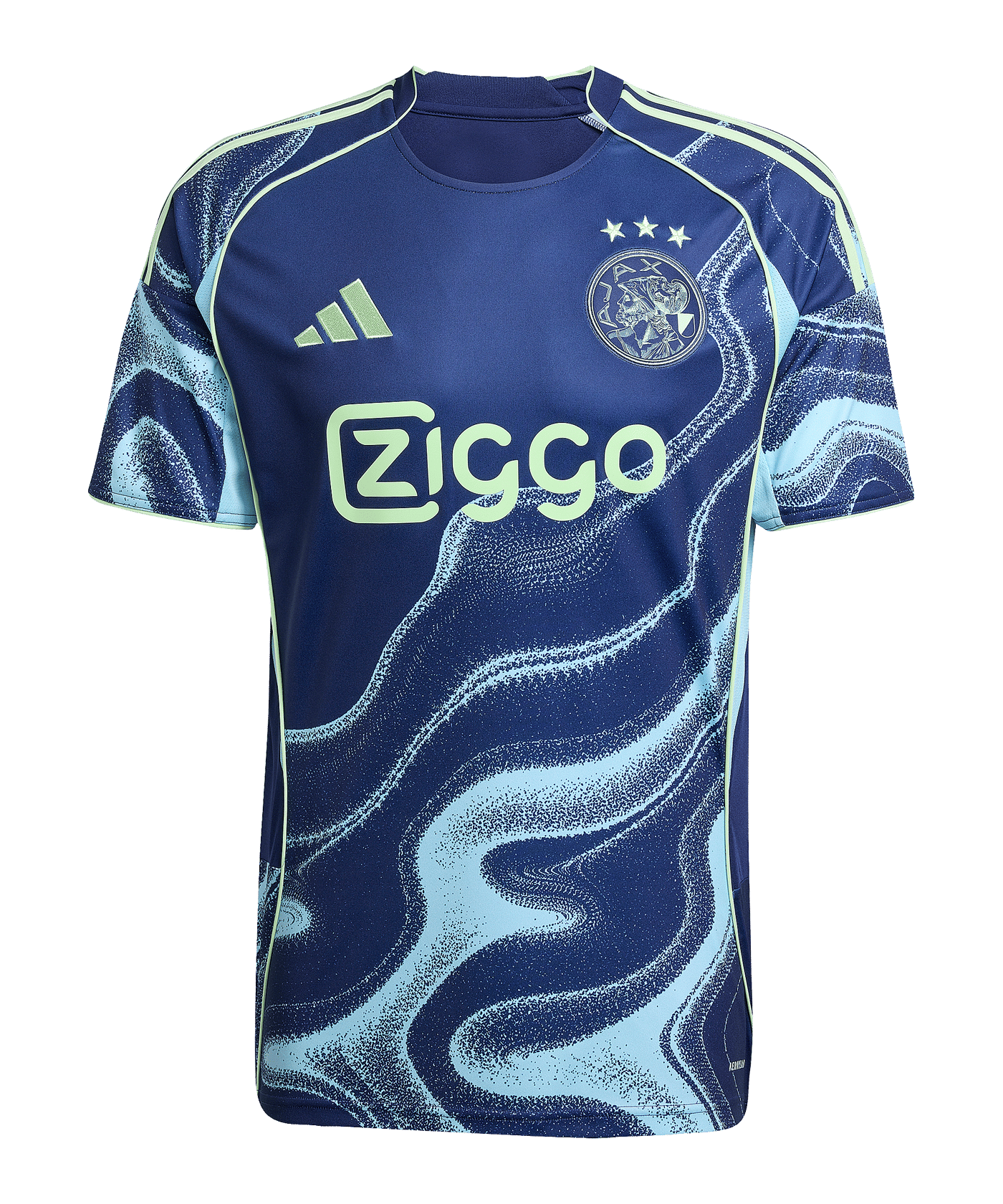 adidas Ajax Amsterdam Trikot Away 2025/2026 Blau - blau