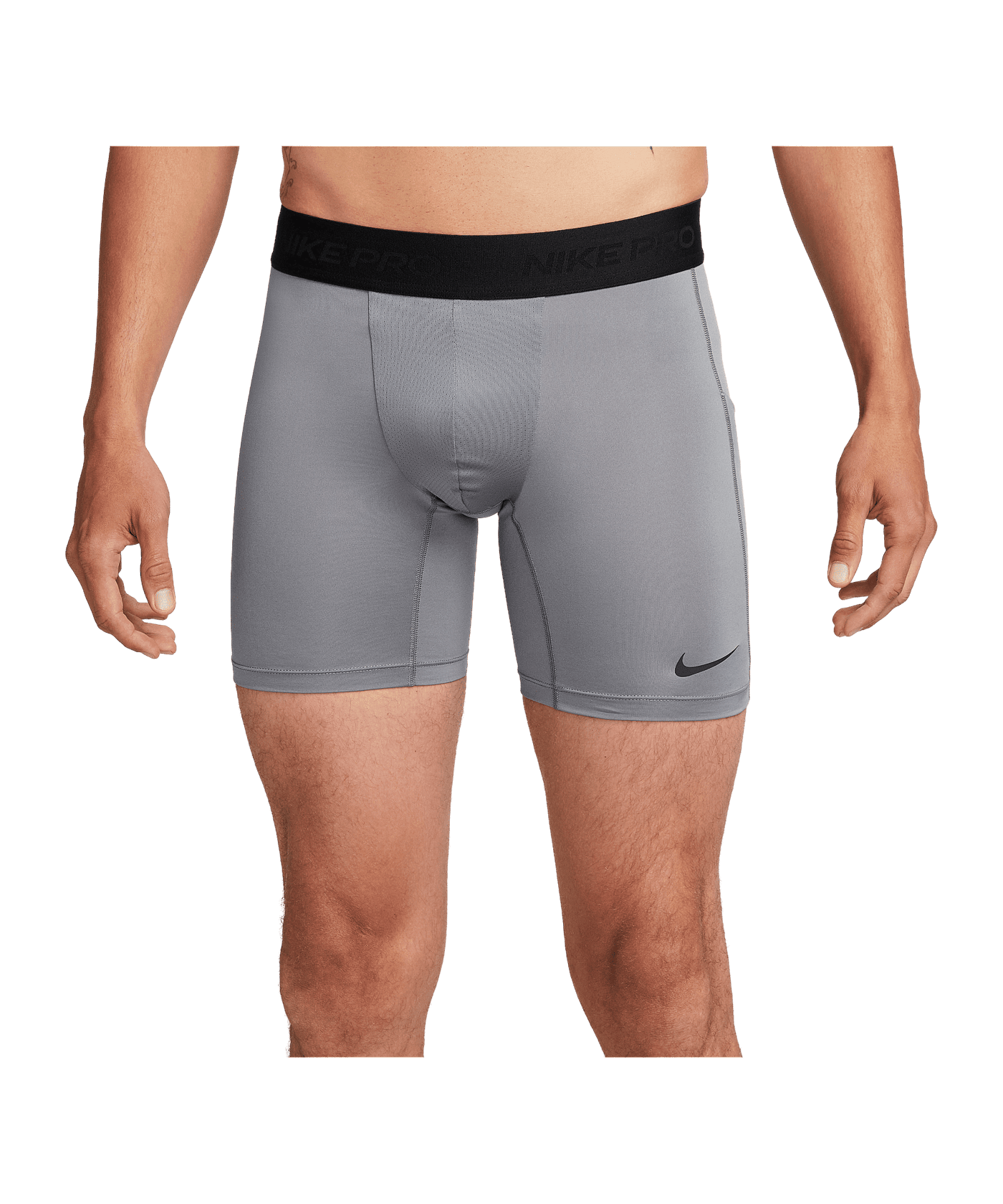 Nike Pro Training Short Grau Schwarz F084 - grau