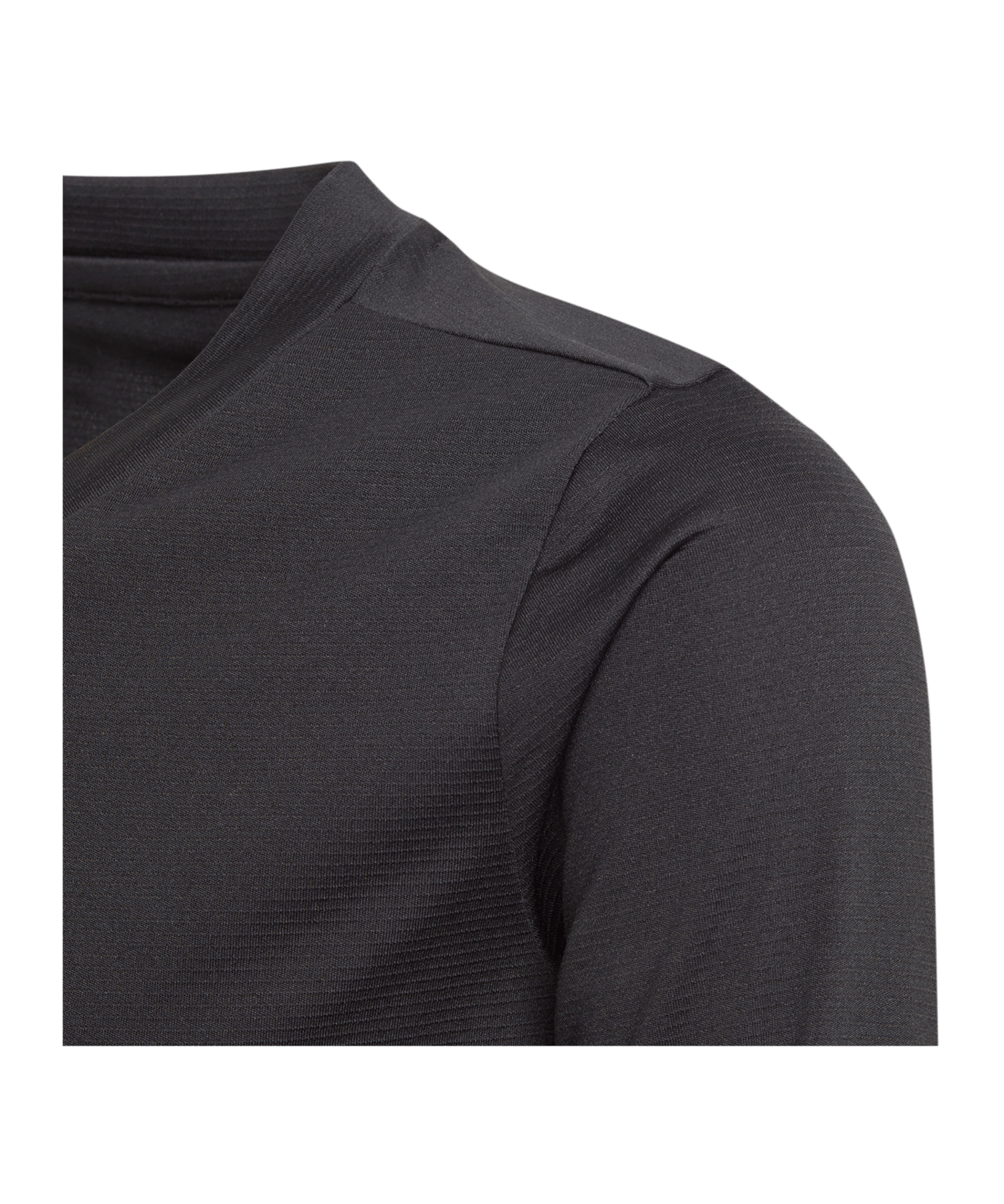 adidas Team Base Top langarm Kids Schwarz - schwarz