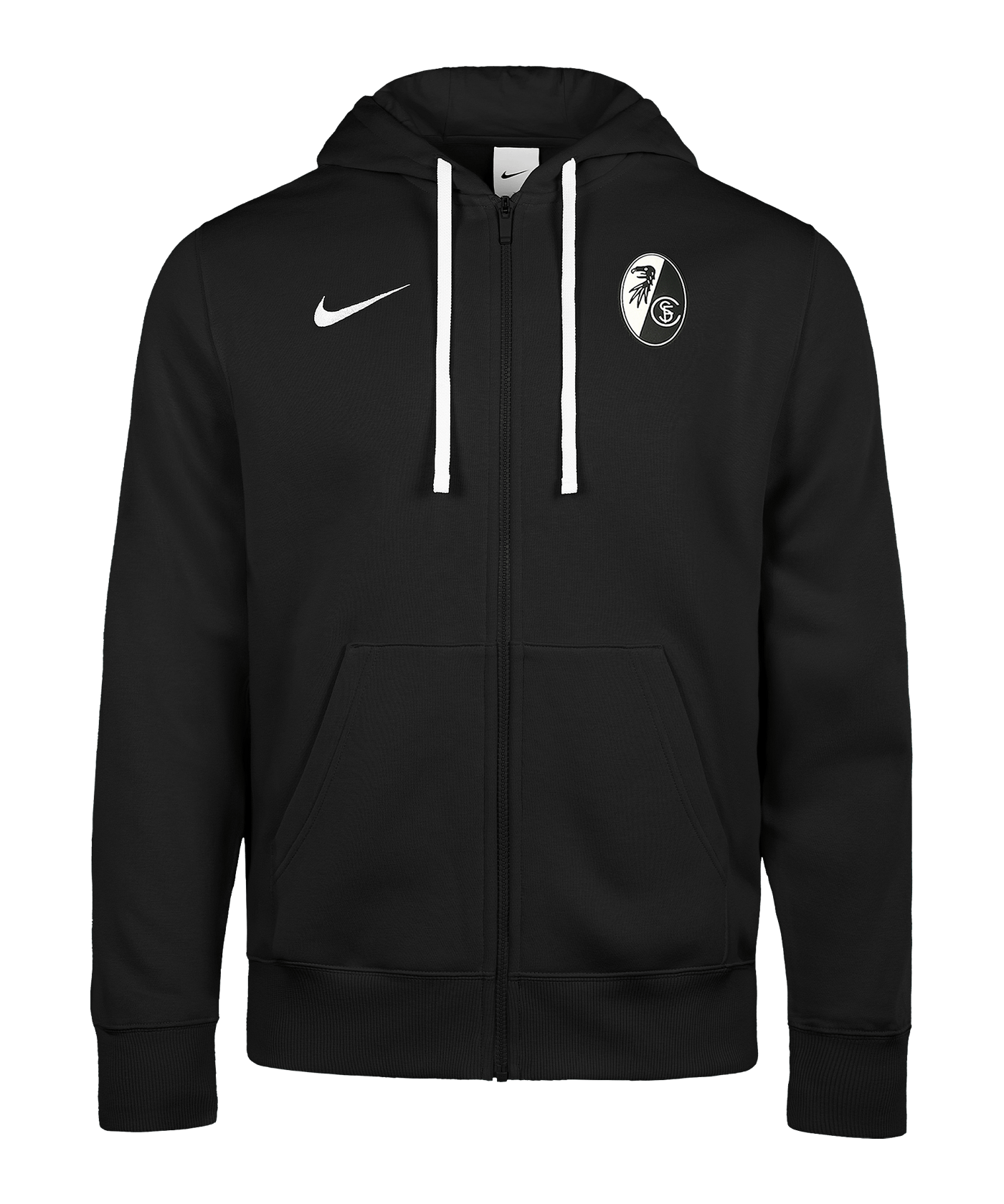 Nike SC Freiburg Park Hoody Kids Schwarz F010 - schwarz