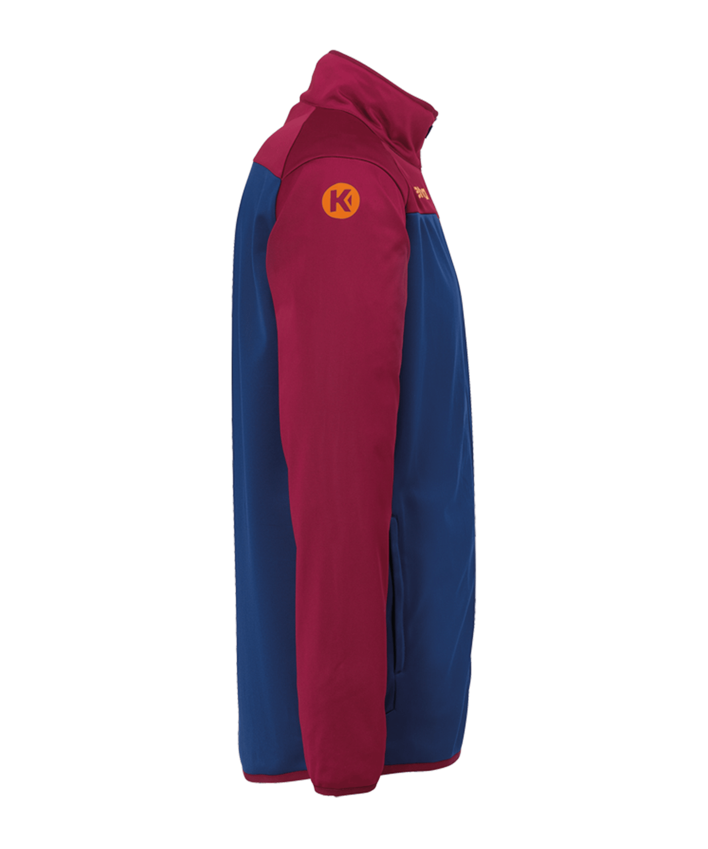 Kempa Prime Polyesterjacke Dunkelblau Rot F11 - blau