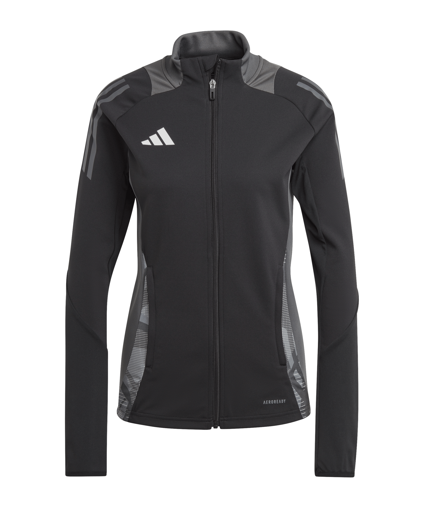 adidas Tiro 24 Competition Trainingsjacke Damen Schwarz - schwarz