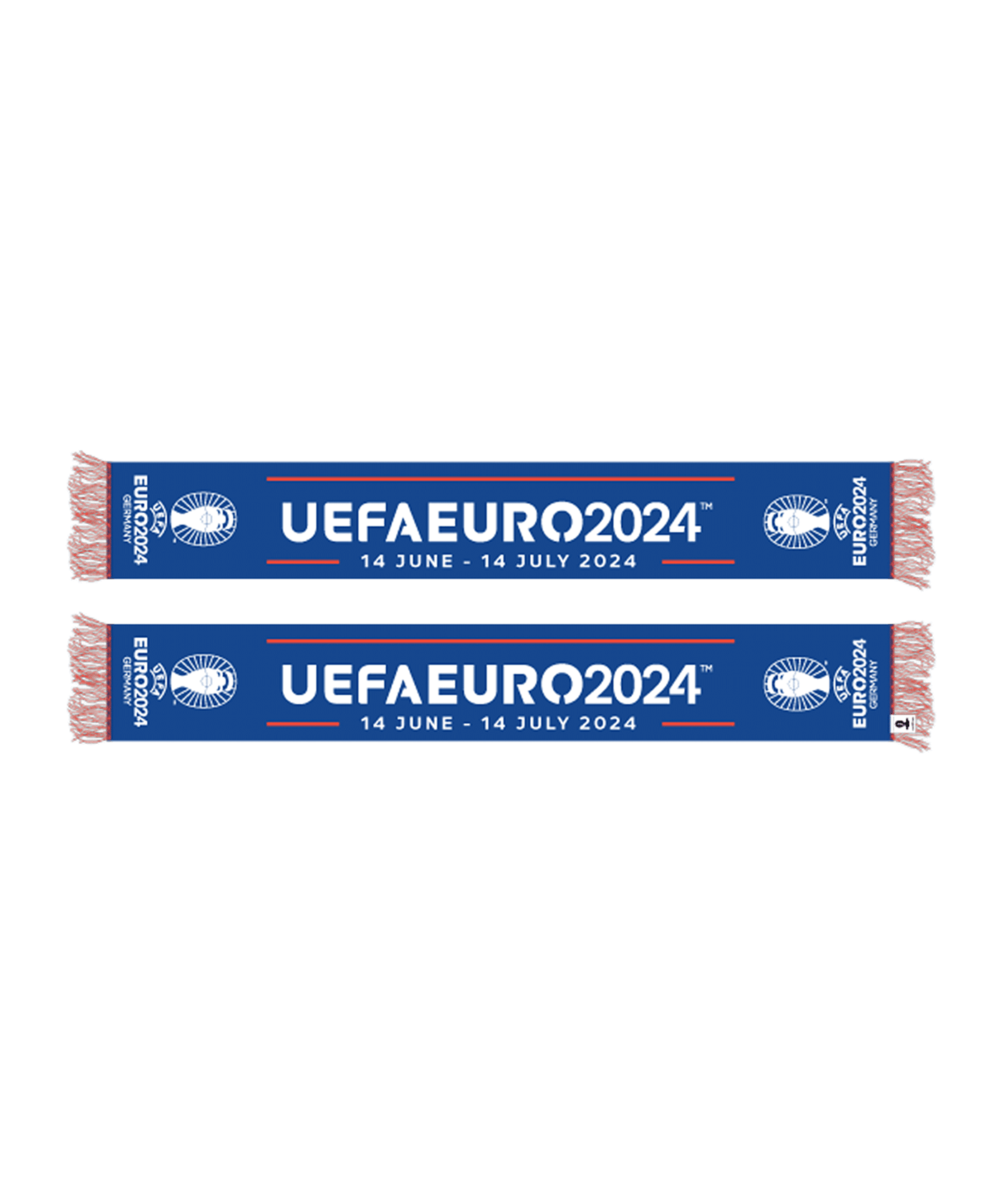 UEFA EURO 24 Fanschal Blau | - blau
