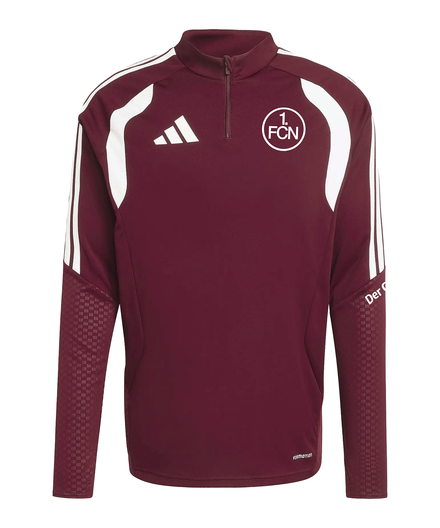 adidas 1. FC Nürnberg Sweatshirt 2026/2027 Rot - rot