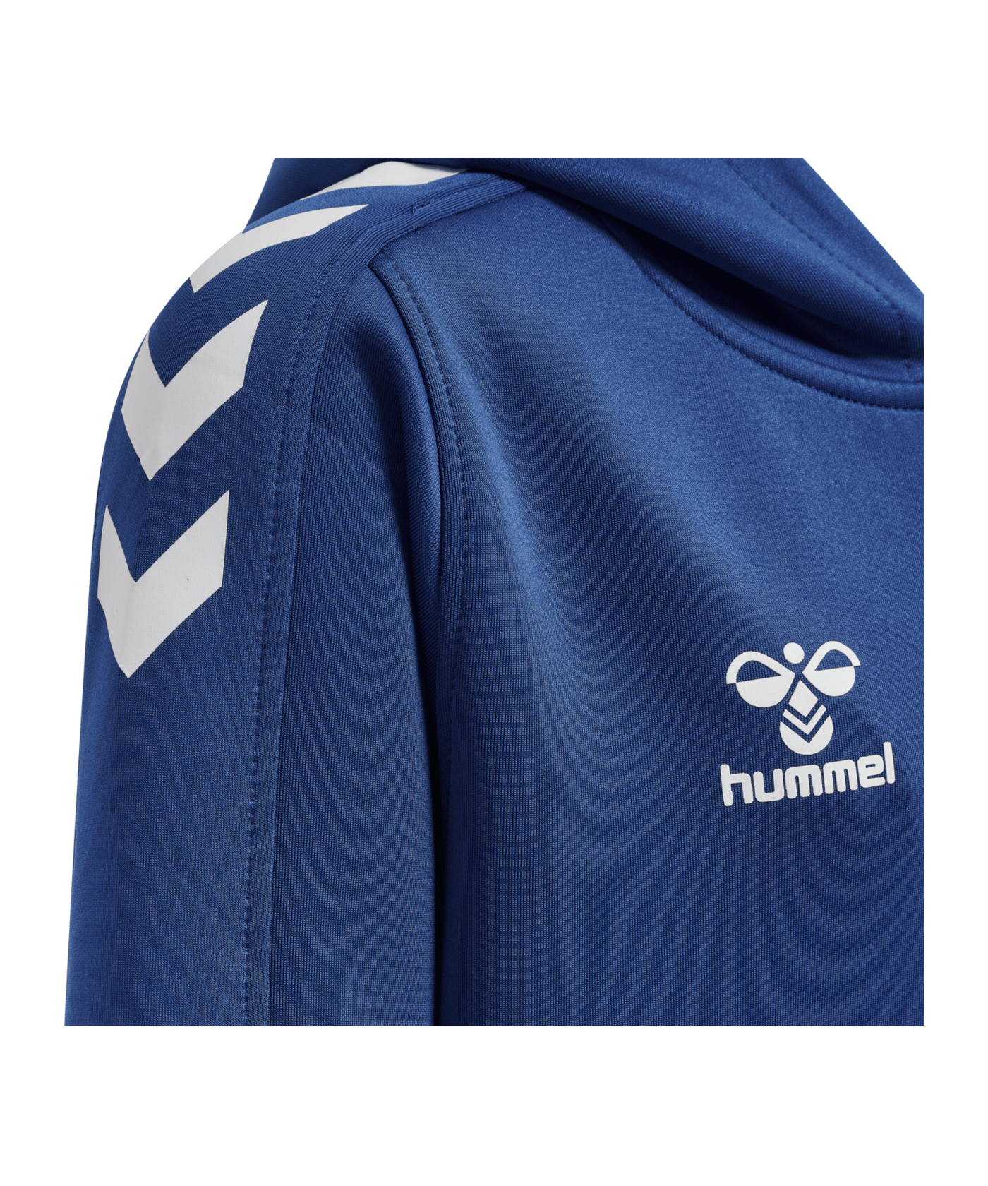 Hummel hmlCORE XK Kapuzenjacke Kids Blau F7045 - blau