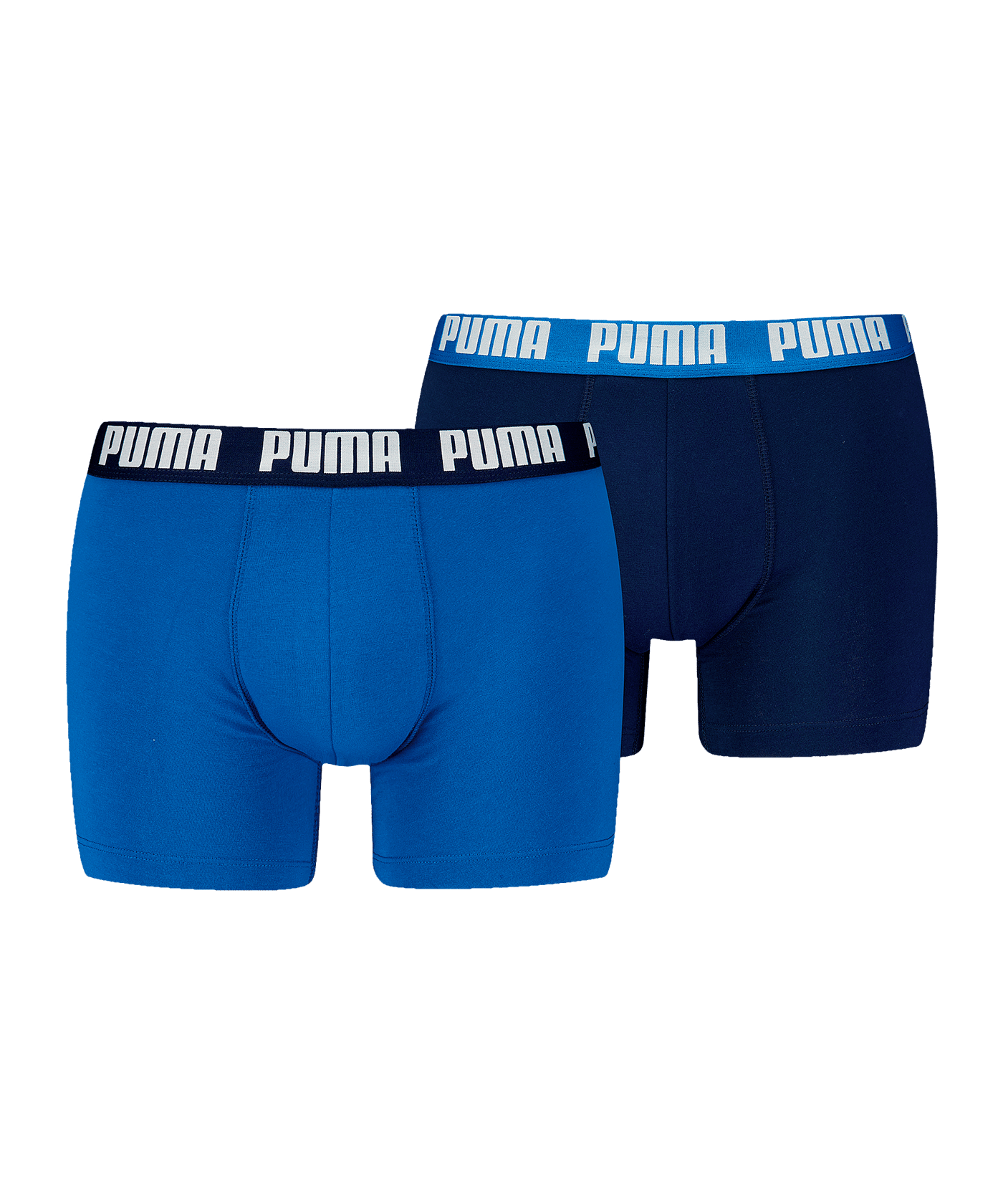 PUMA Everyday Basic Boxer 2er Pack Blau F005 - blau