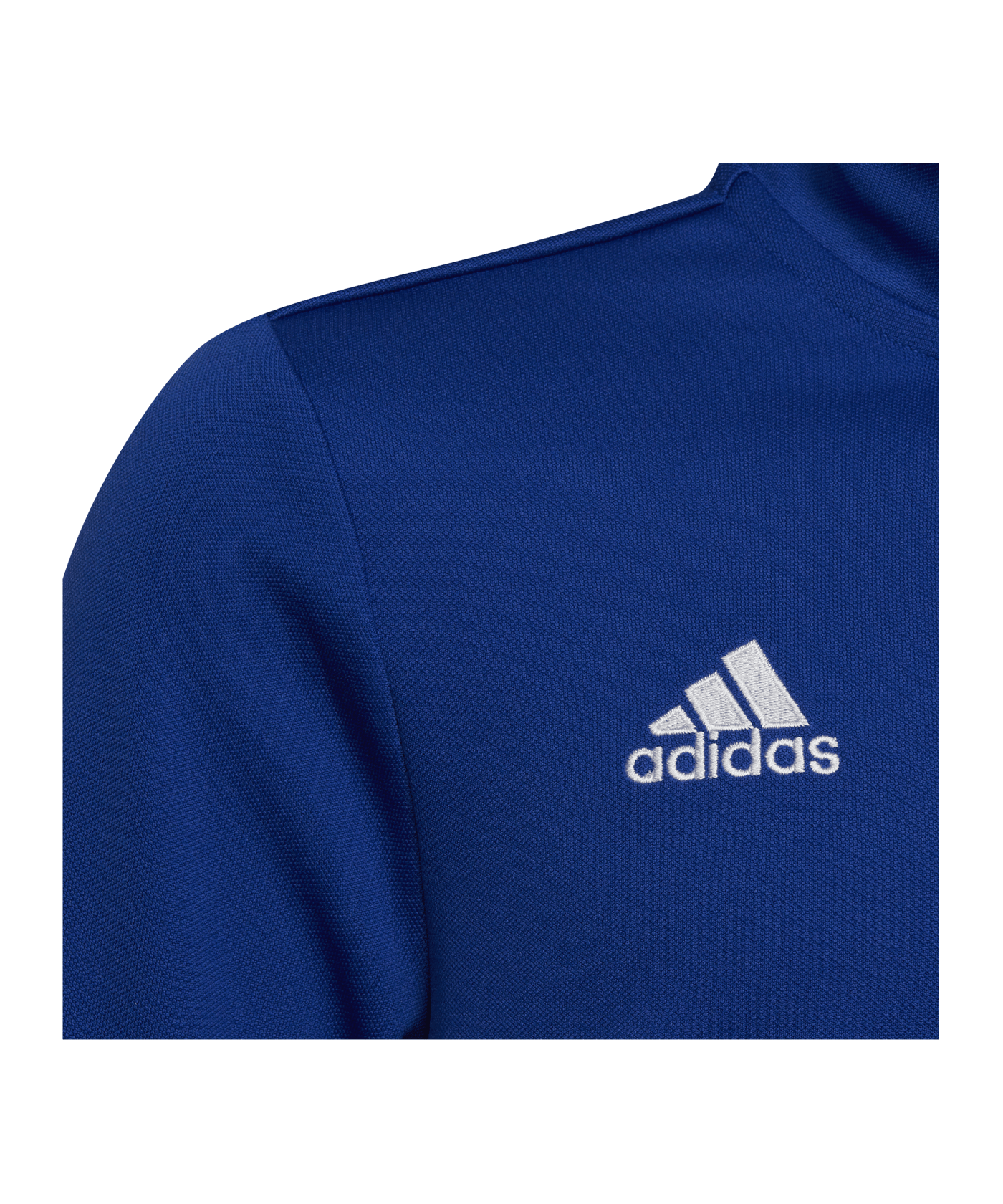 adidas Entrada 22 HalfZip Sweatshirt | Blau Weiss - blau