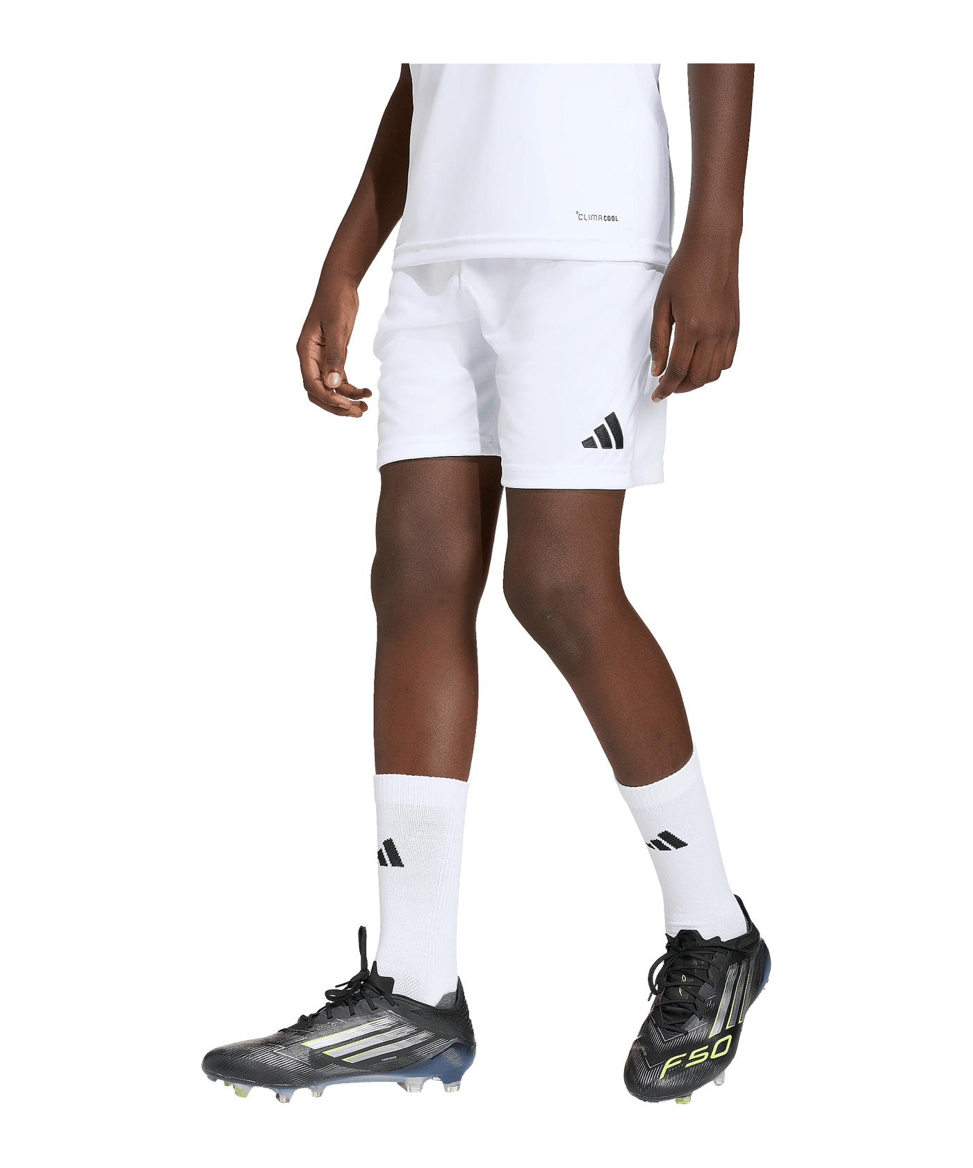 adidas Entrada 26 Short Kids Weiß - weiss