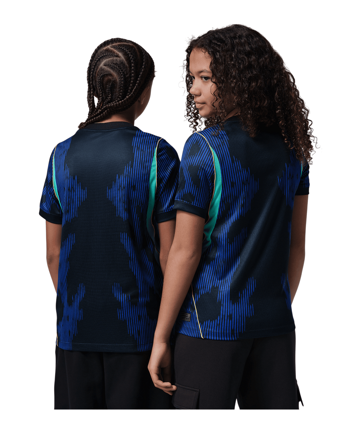 Nike CBF Brasilien Trikot Away WM 2026 Kids Blau F417 - blau
